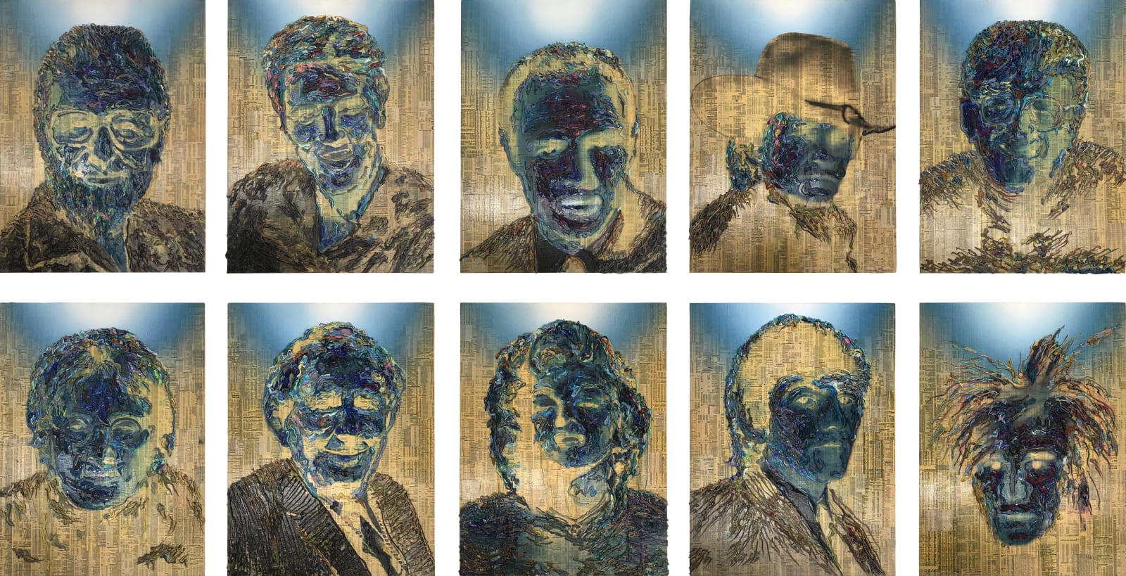 Gordon Cheung, Top 10 Dead Celebrities Earning from the Crypt (Blue), 2009