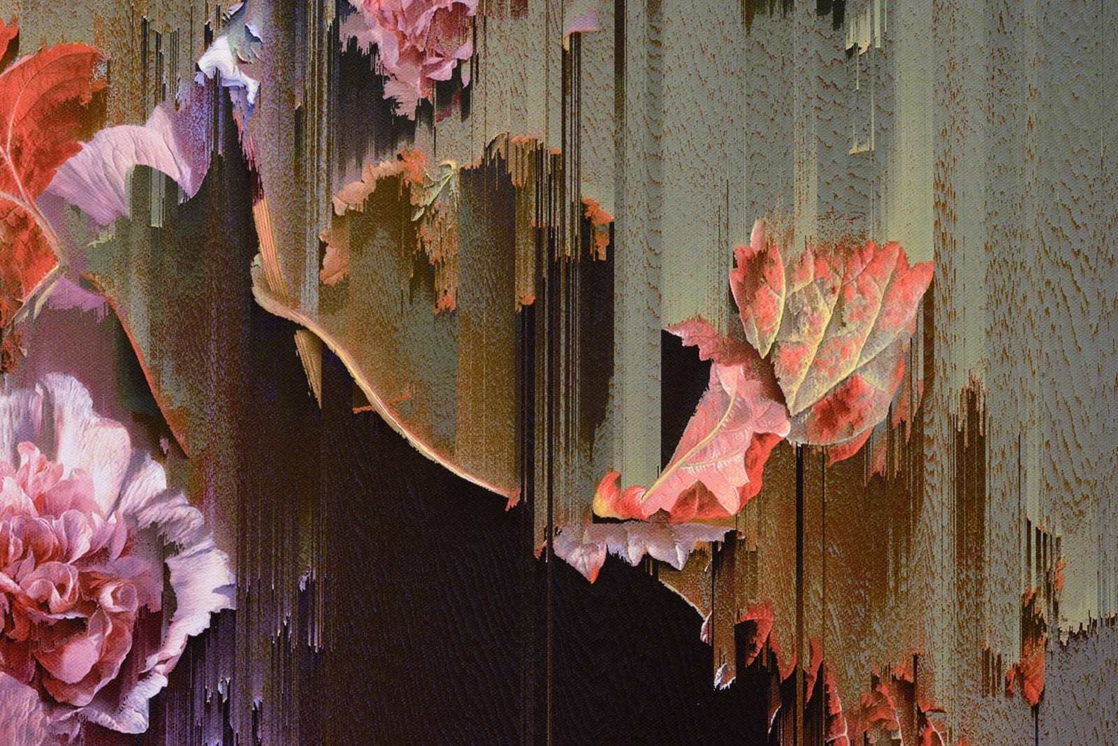 Gordon Cheung, New Order Fruit Piece (after Jan van Huysum, c. 1722), 2022