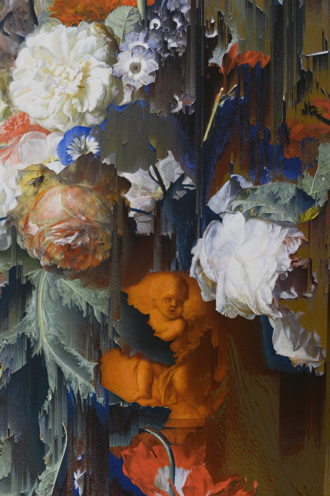 Gordon Cheung, New Order Flowers in an Urn (after Jan van Huysum, c. 1720-1722), 2022