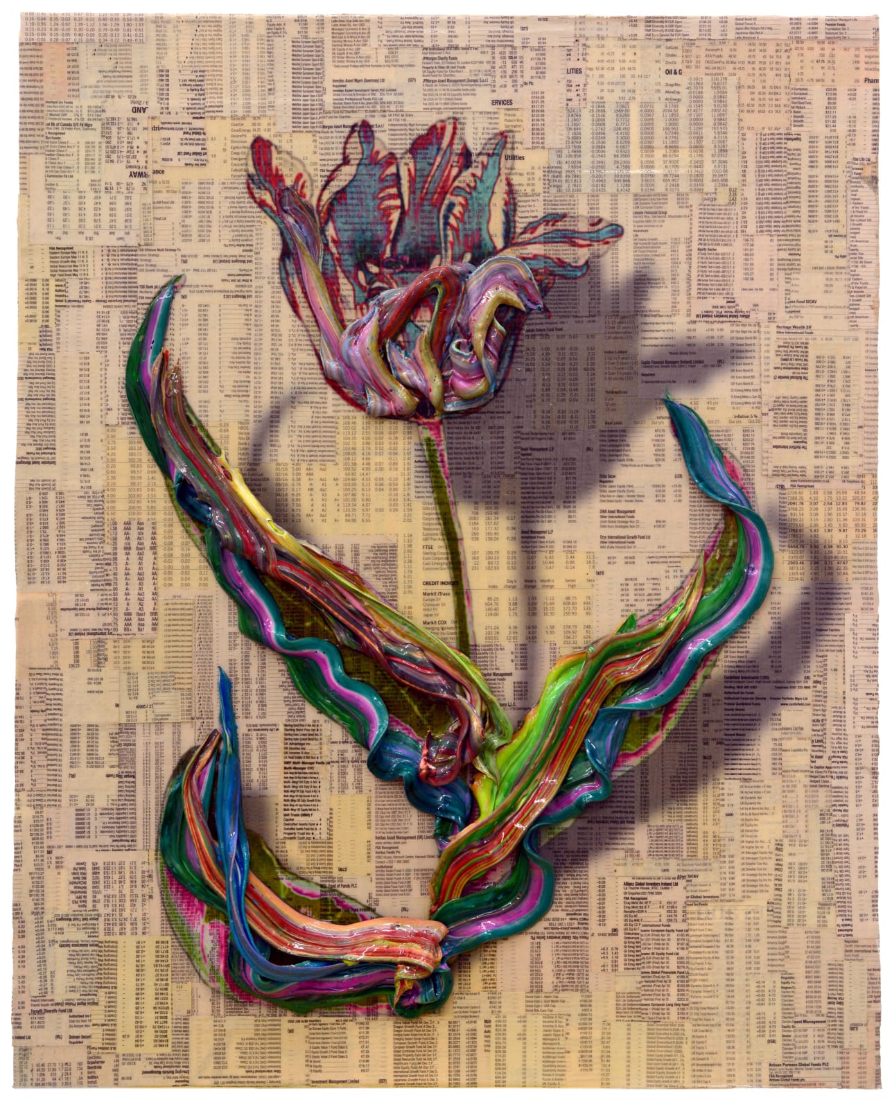 Gordon Cheung, Unnamed Tulip 27 (Tulipbook), 2013