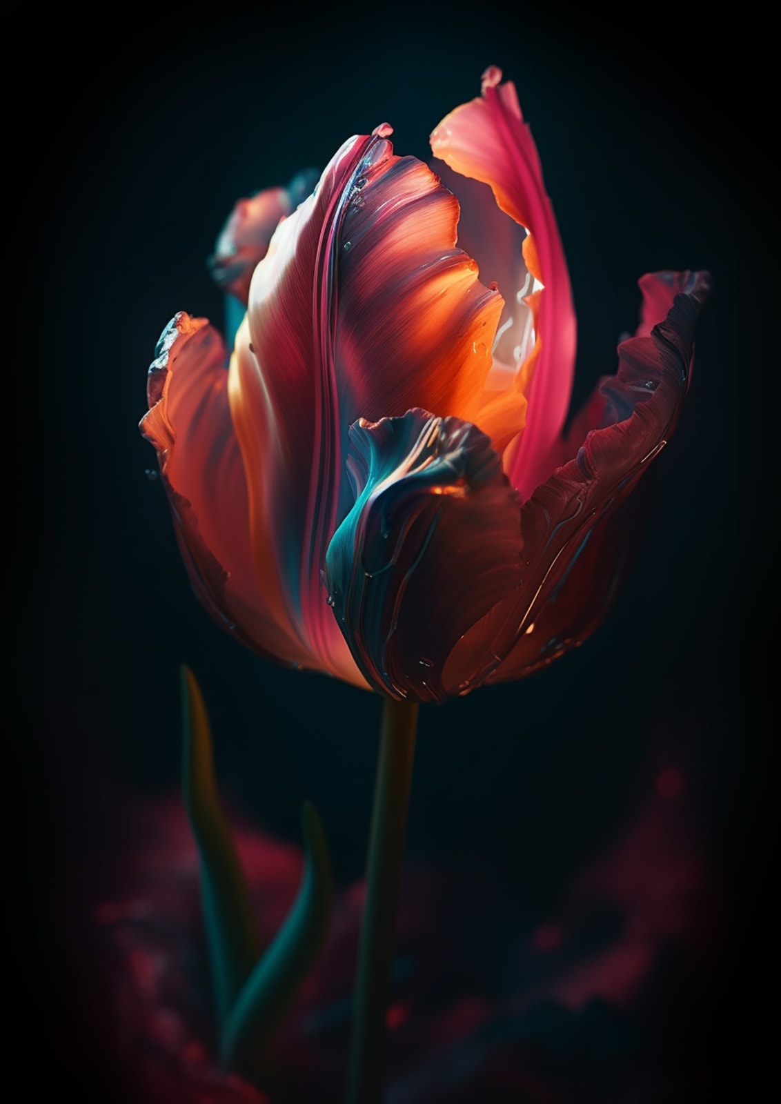 Gordon Cheung, AI Tulipmania 2, 2023