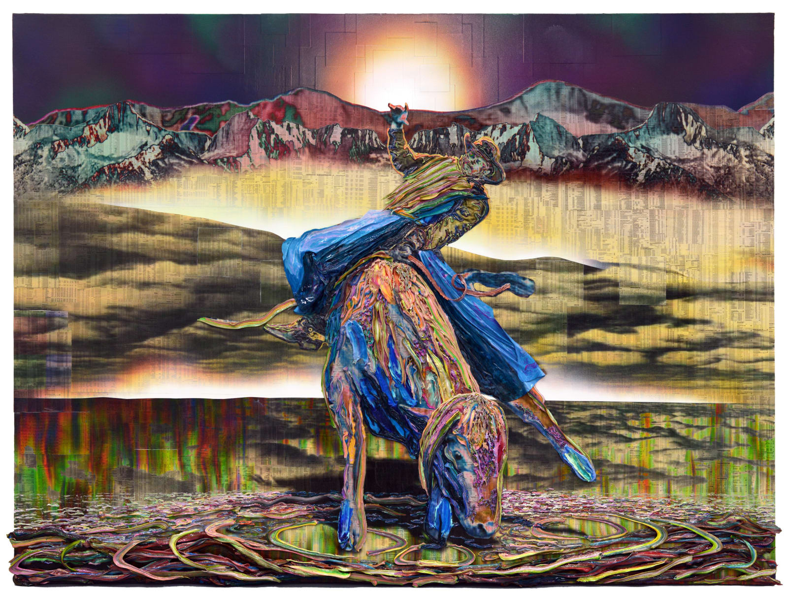 Gordon Cheung, The Burning Light Breaks the Waves, 2013