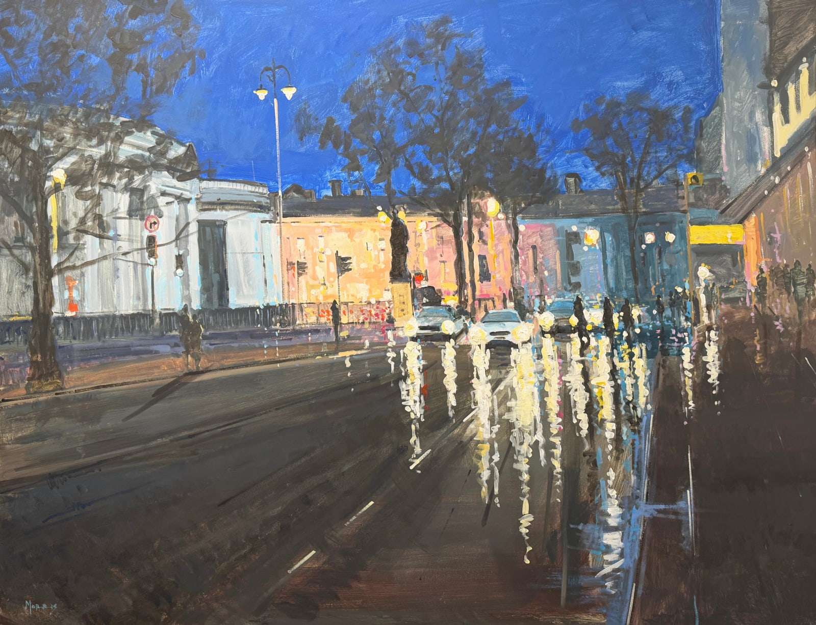 John Morris, Trinity College at Night