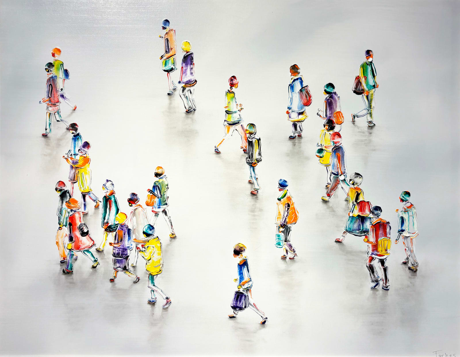 Stephen Forbes, Hive , Oil on Canvas