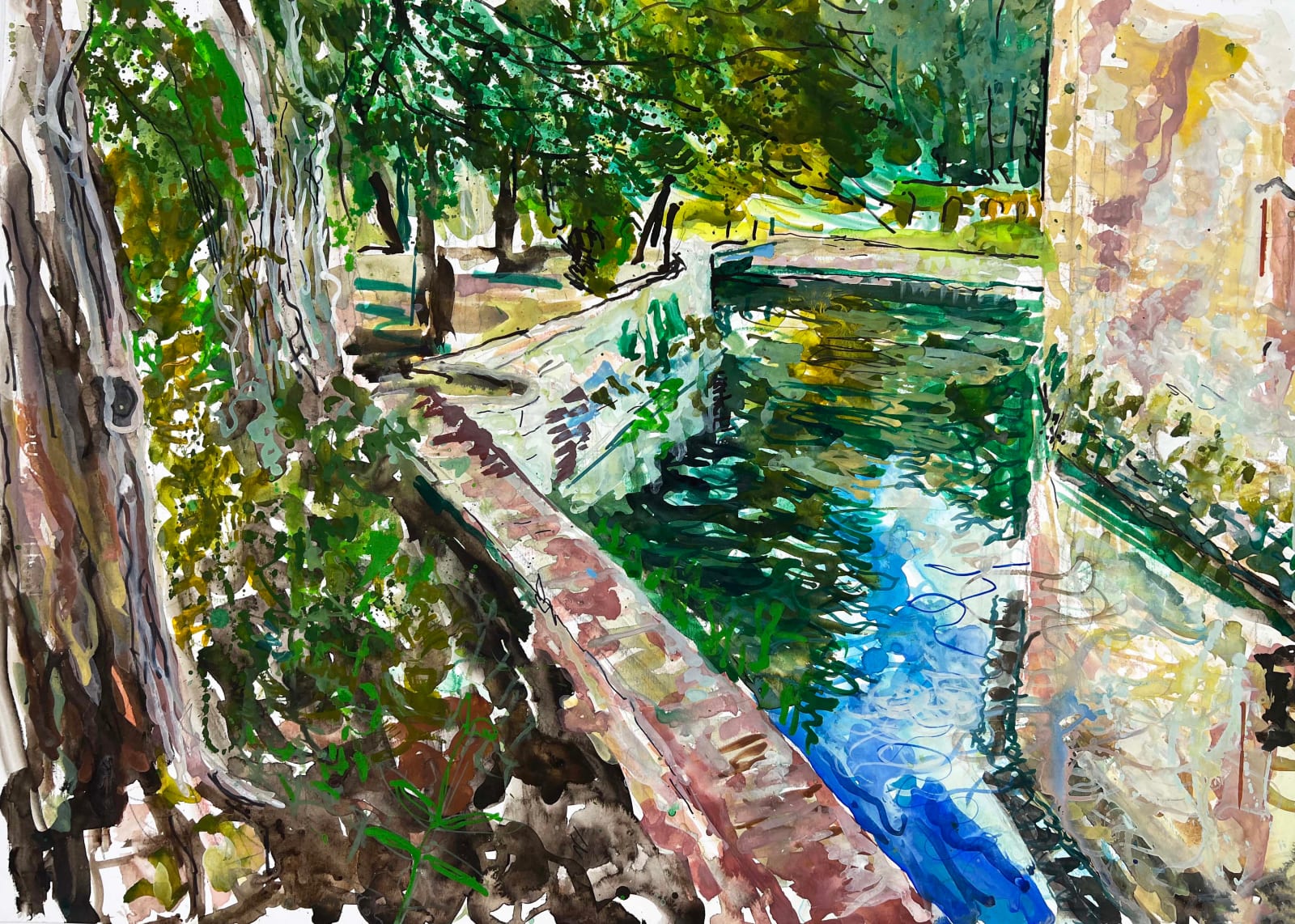 Neal Greig RUA, Chateau Moat, Dampierre