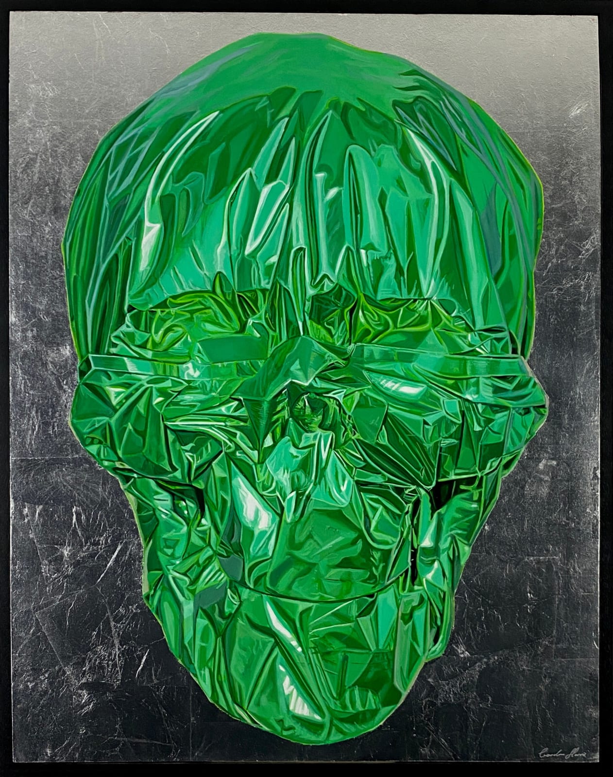 Gordon Harris, Metallic Skull (Green)