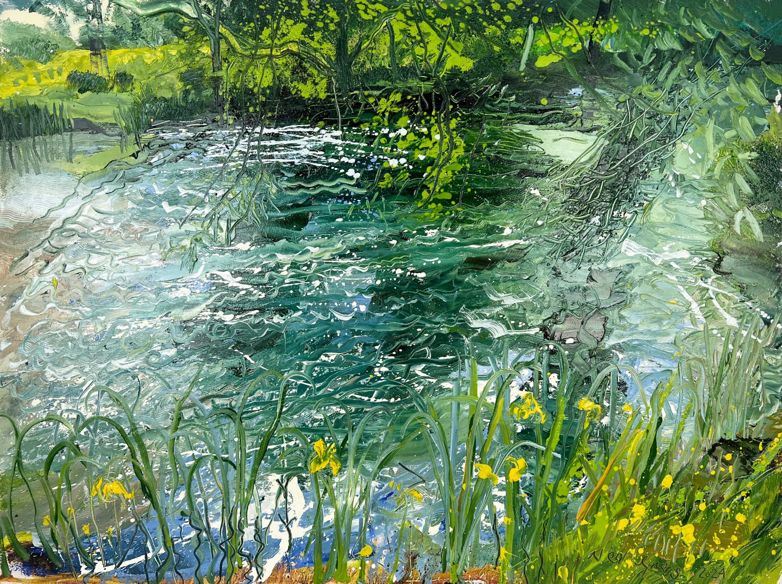 Neal Greig RUA, June River Butonne