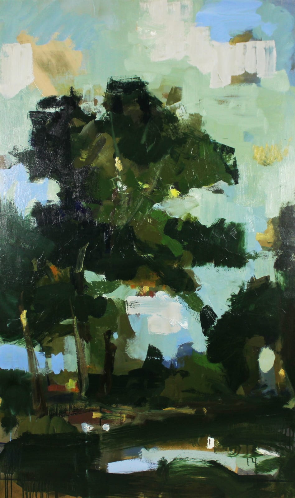 Martin Mooney, Pastoral View (Diptych)