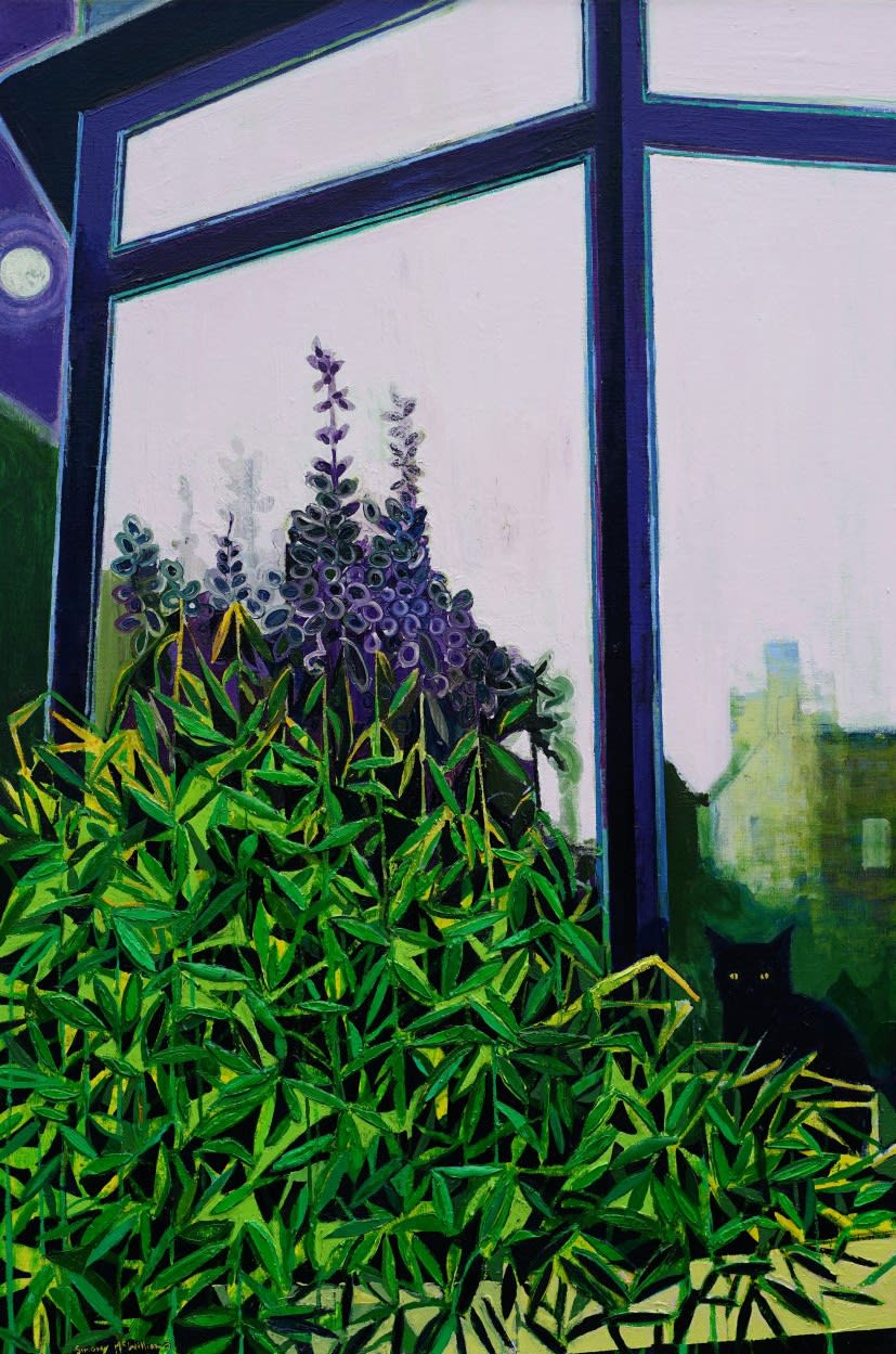 Simon McWilliams, Juno at the Window, 2022