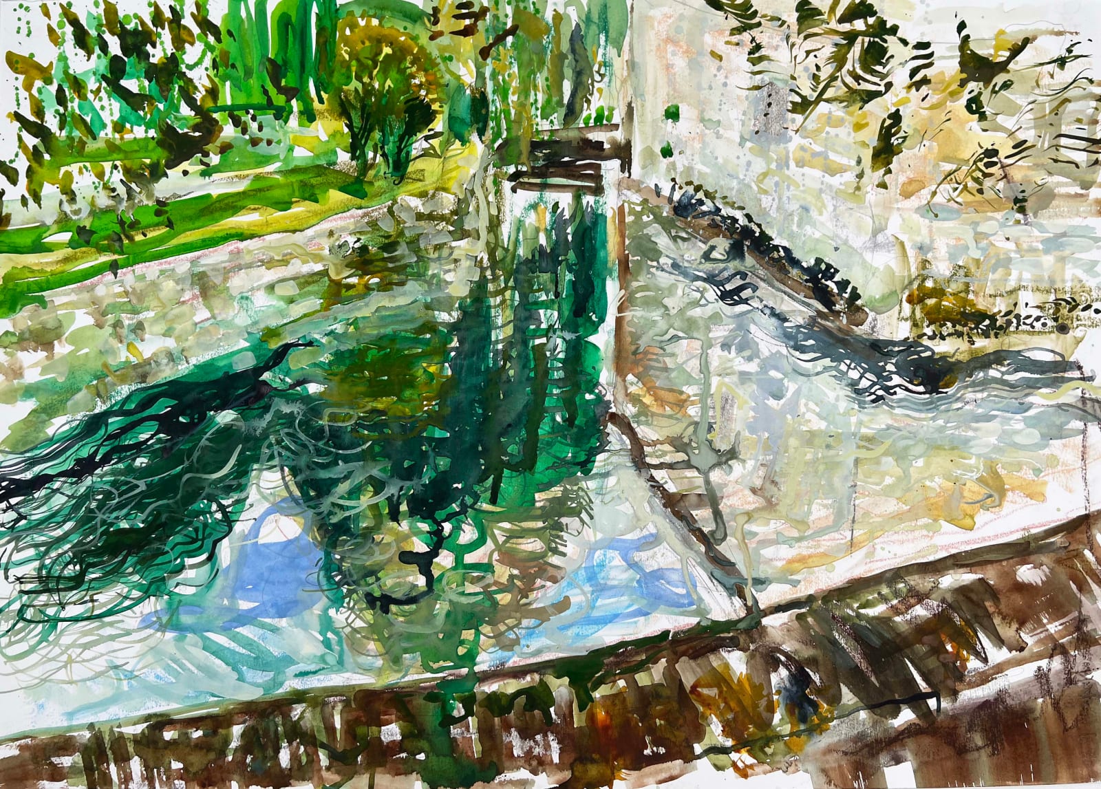 Neal Greig RUA, Chateau at Dampierre