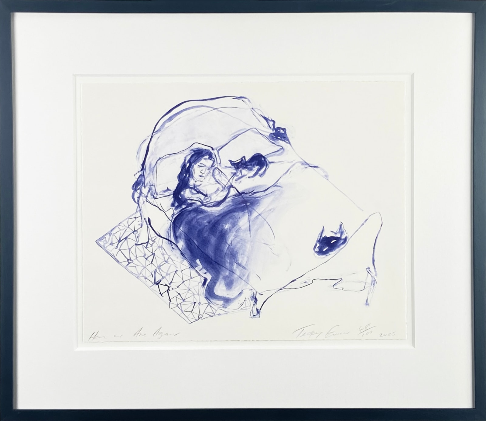 Tracey Emin, Here We Are Again, 2025