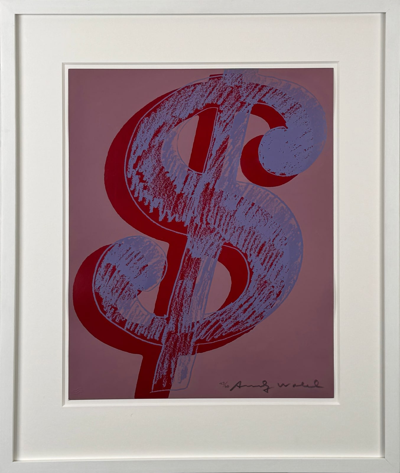 Andy Warhol, Dollar Sign, 1982
