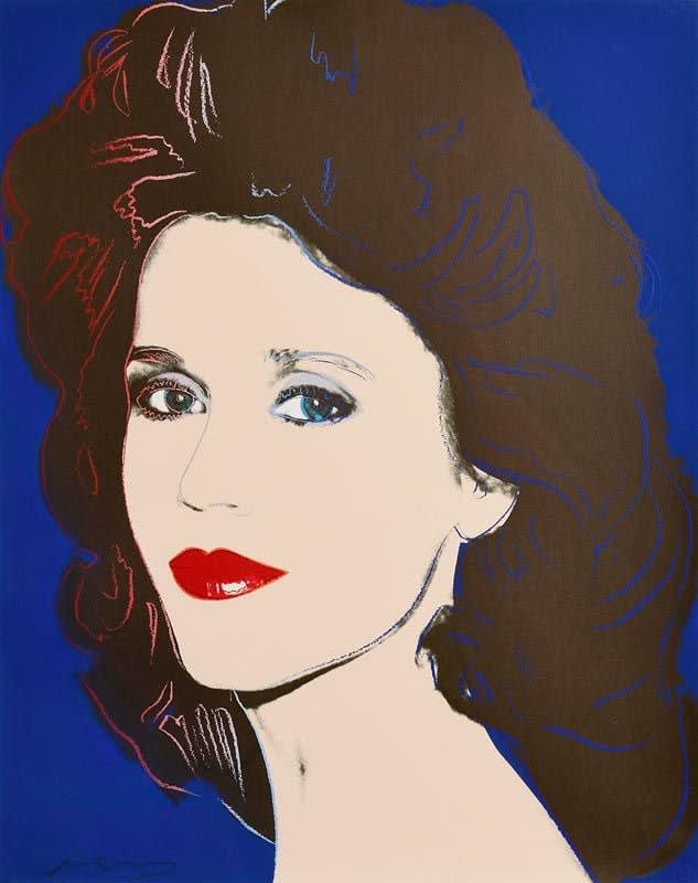Andy Warhol, Jane Fonda, 1982