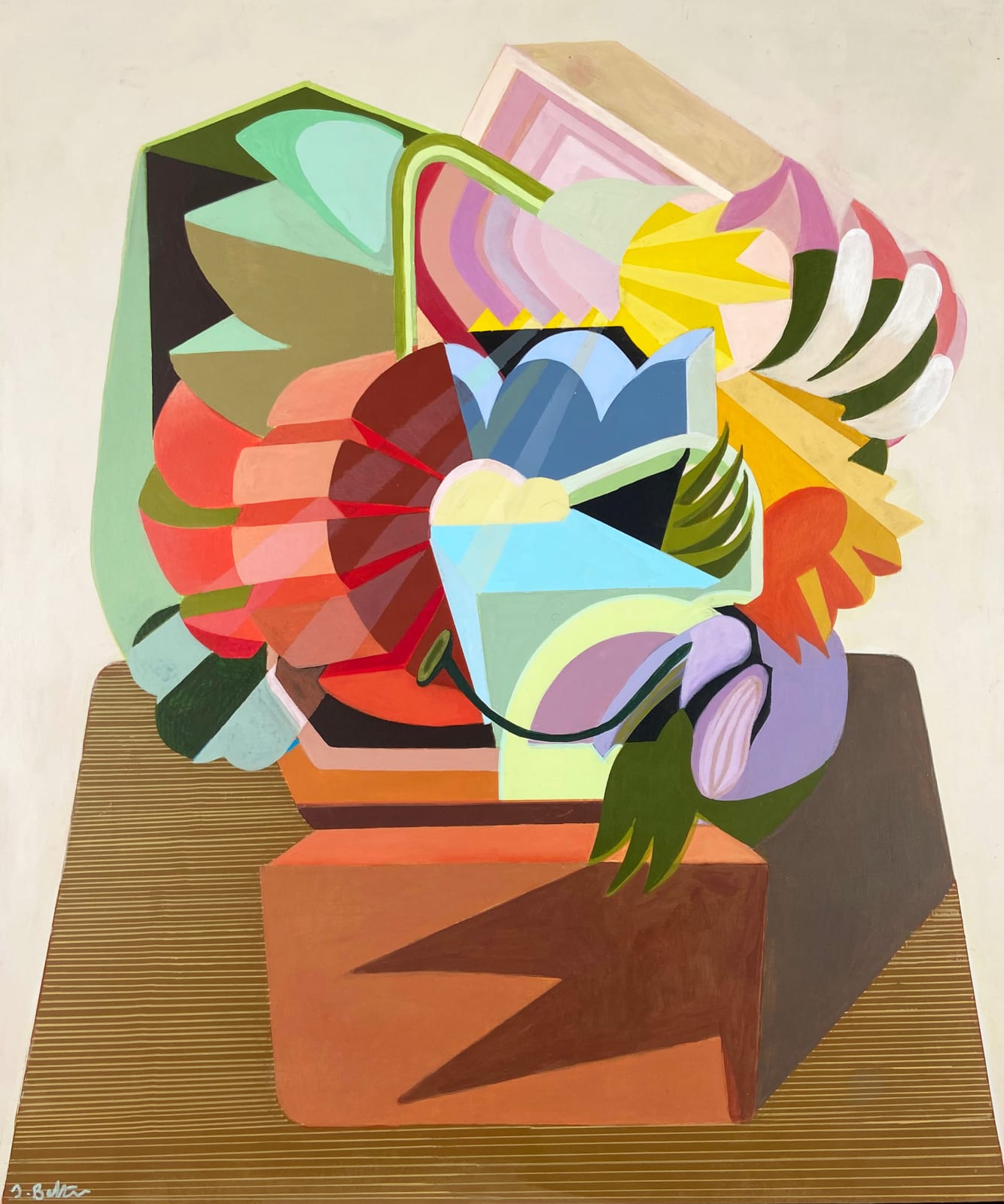 Jenny Belton, Flowers in Terracotta