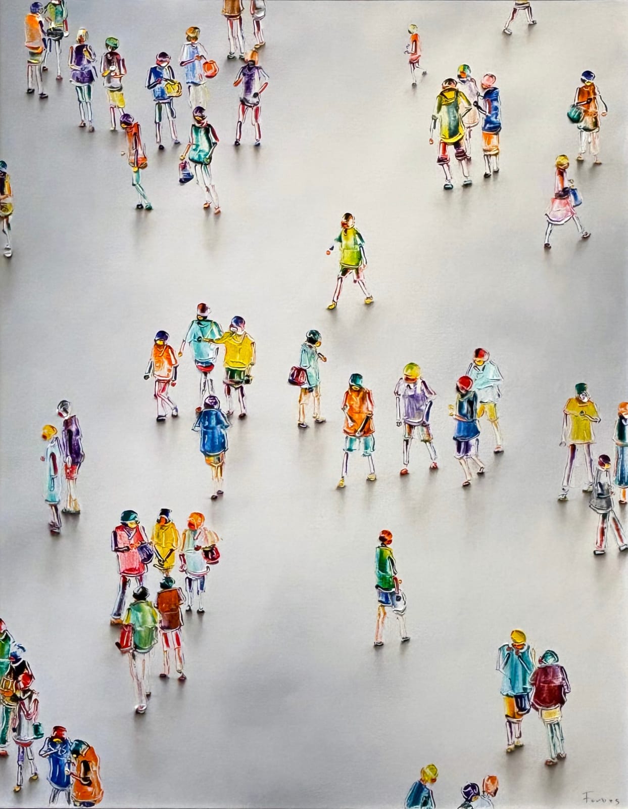 Stephen Forbes, Spacers II, 2025