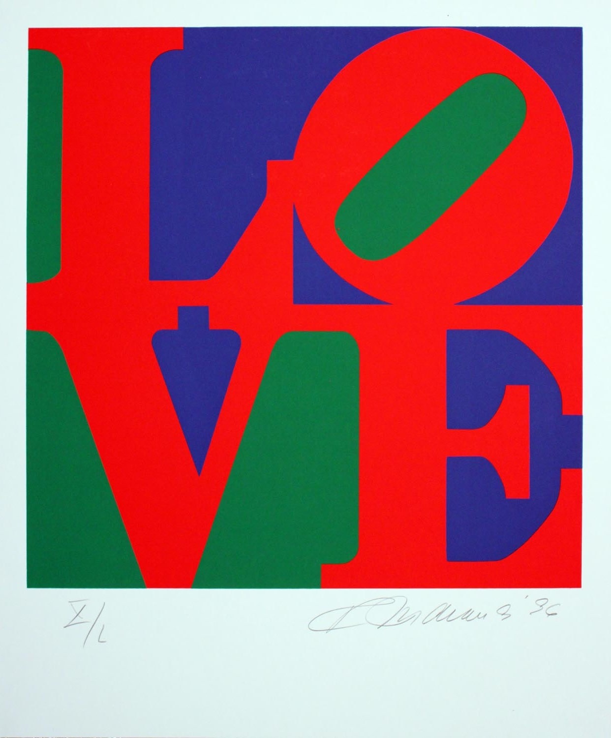 Robert Indiana, Book of Love, 1996