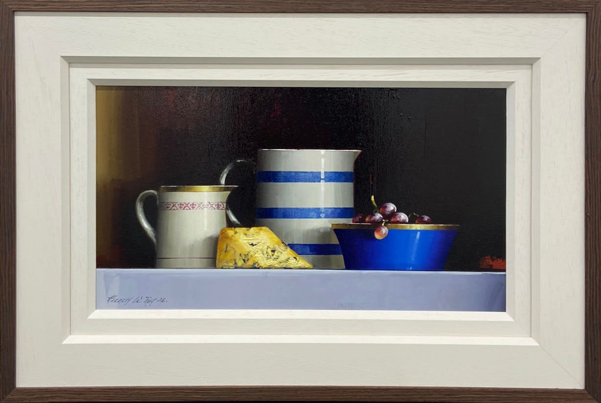 David French Le-Roy, Blue Glaze Ware and Stilton