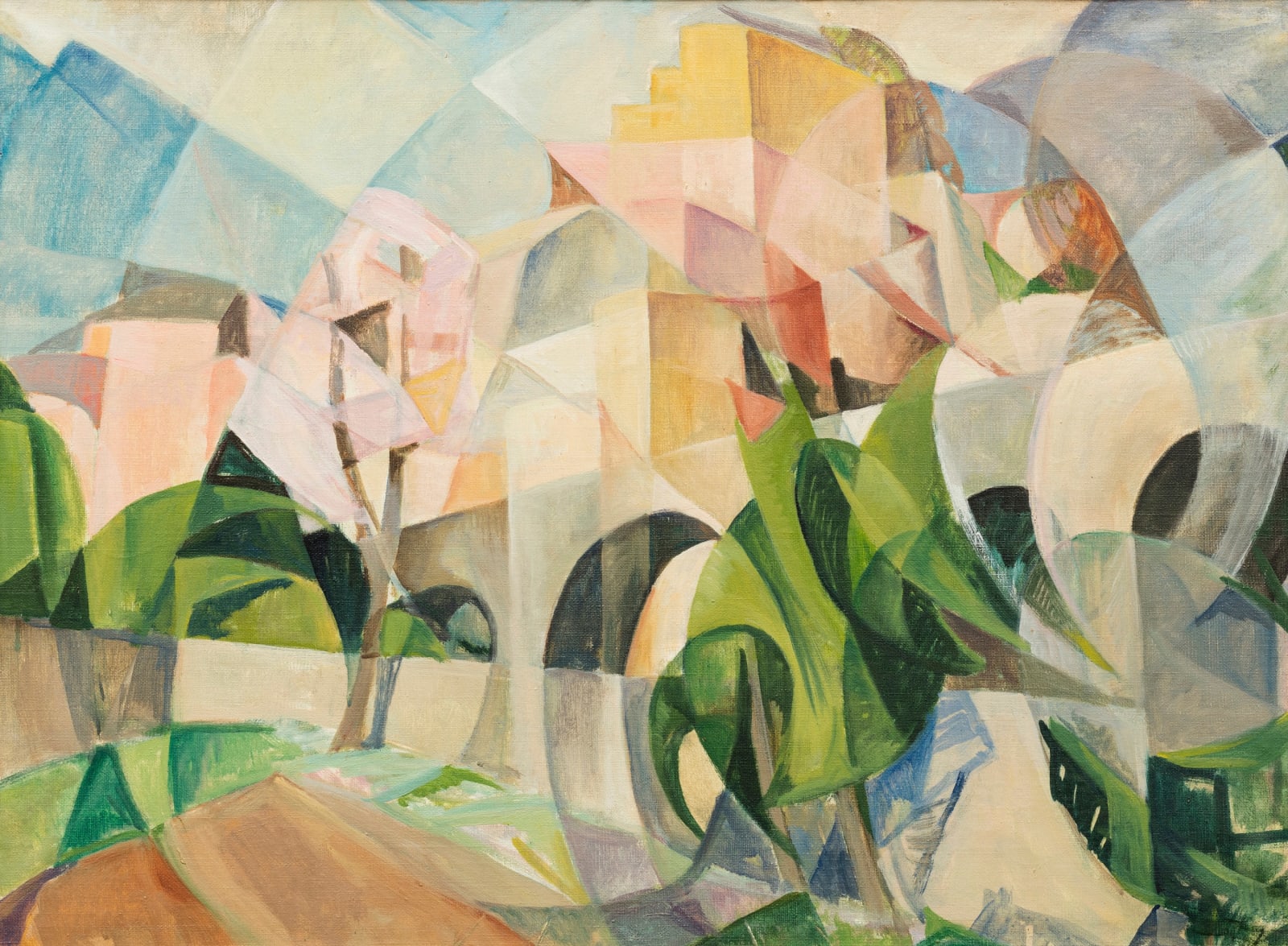 Mary Swanzy, Viaduct, c. 1930 Gormleys Gallery