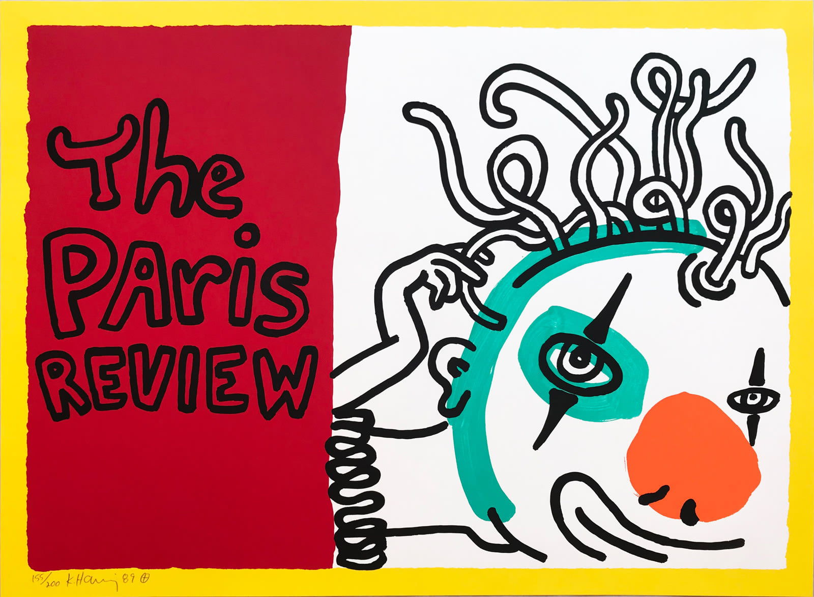 Keith Haring, Paris Review, 1989