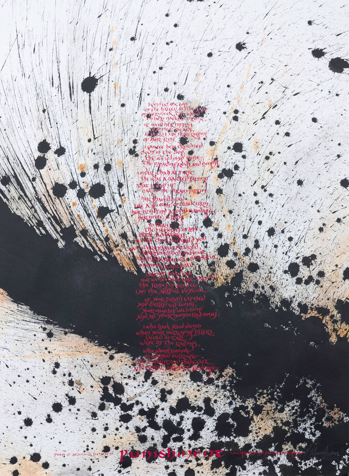 Peter Monaghan, Punishment I, Seamus Heaney, 2001