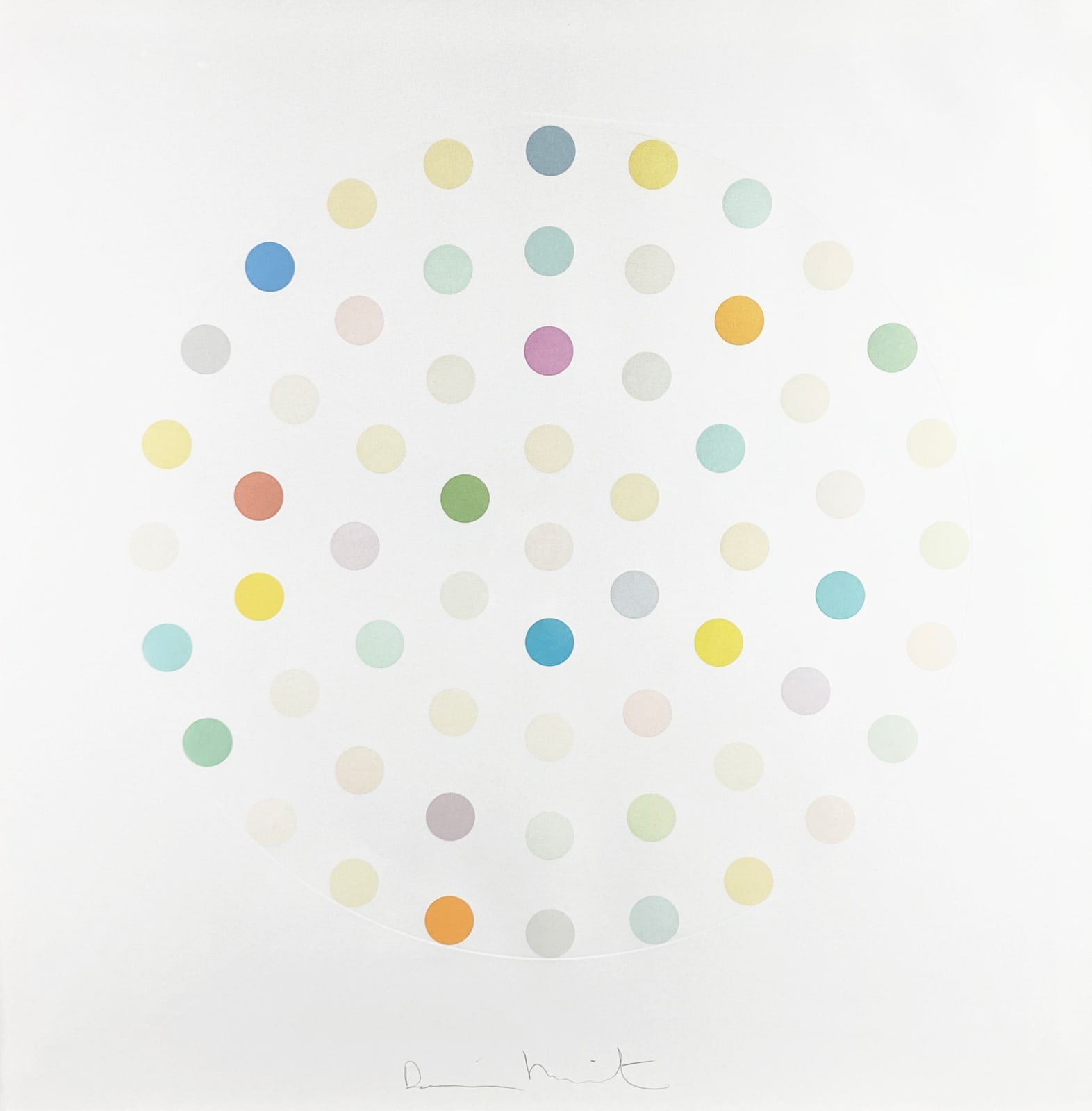 Damien Hirst, Ciclopirox Olamine, 2004