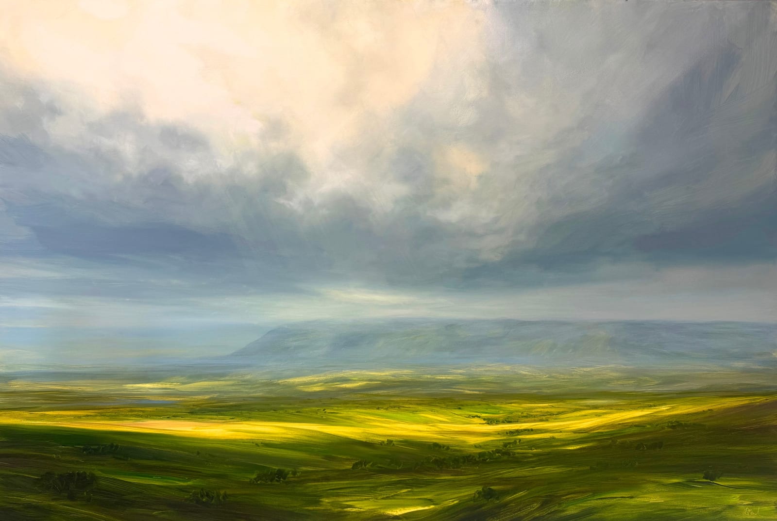 Harry Brioche, Mist Covered Hills, 2025