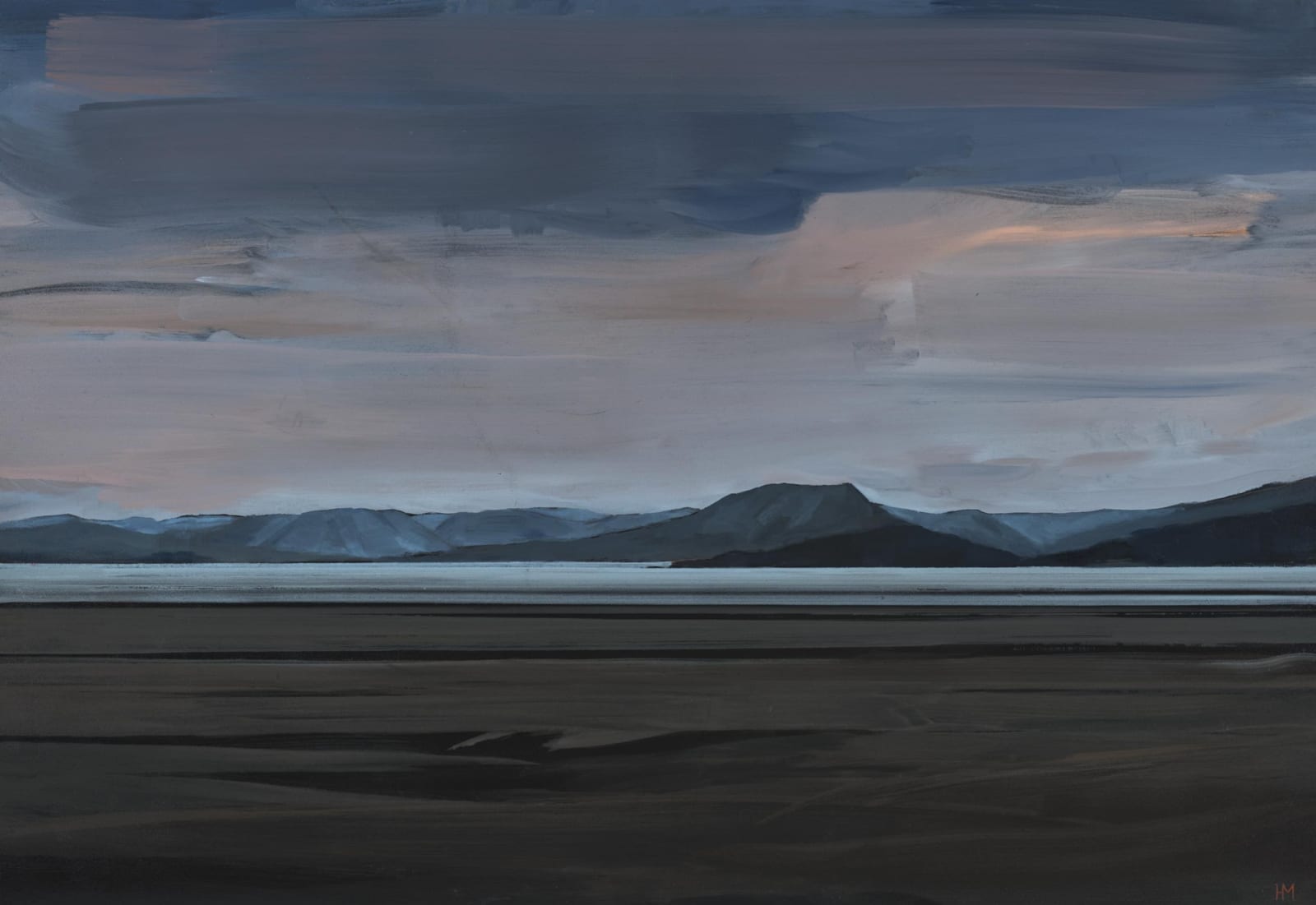 Hannah Mooney, Evening Sky, Caher Pier