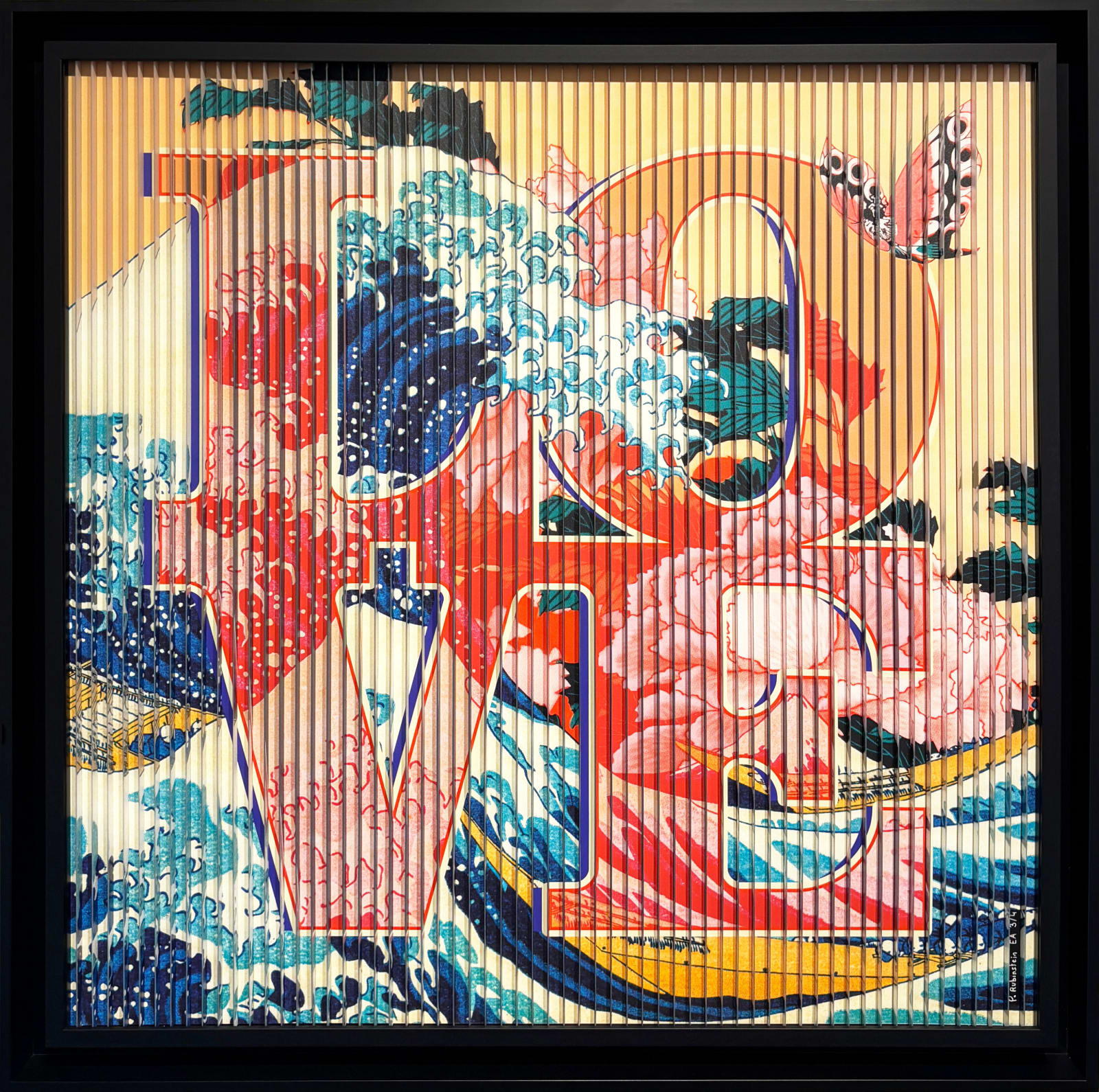 Patrick Rubinstein, Les roses d'Hokusai