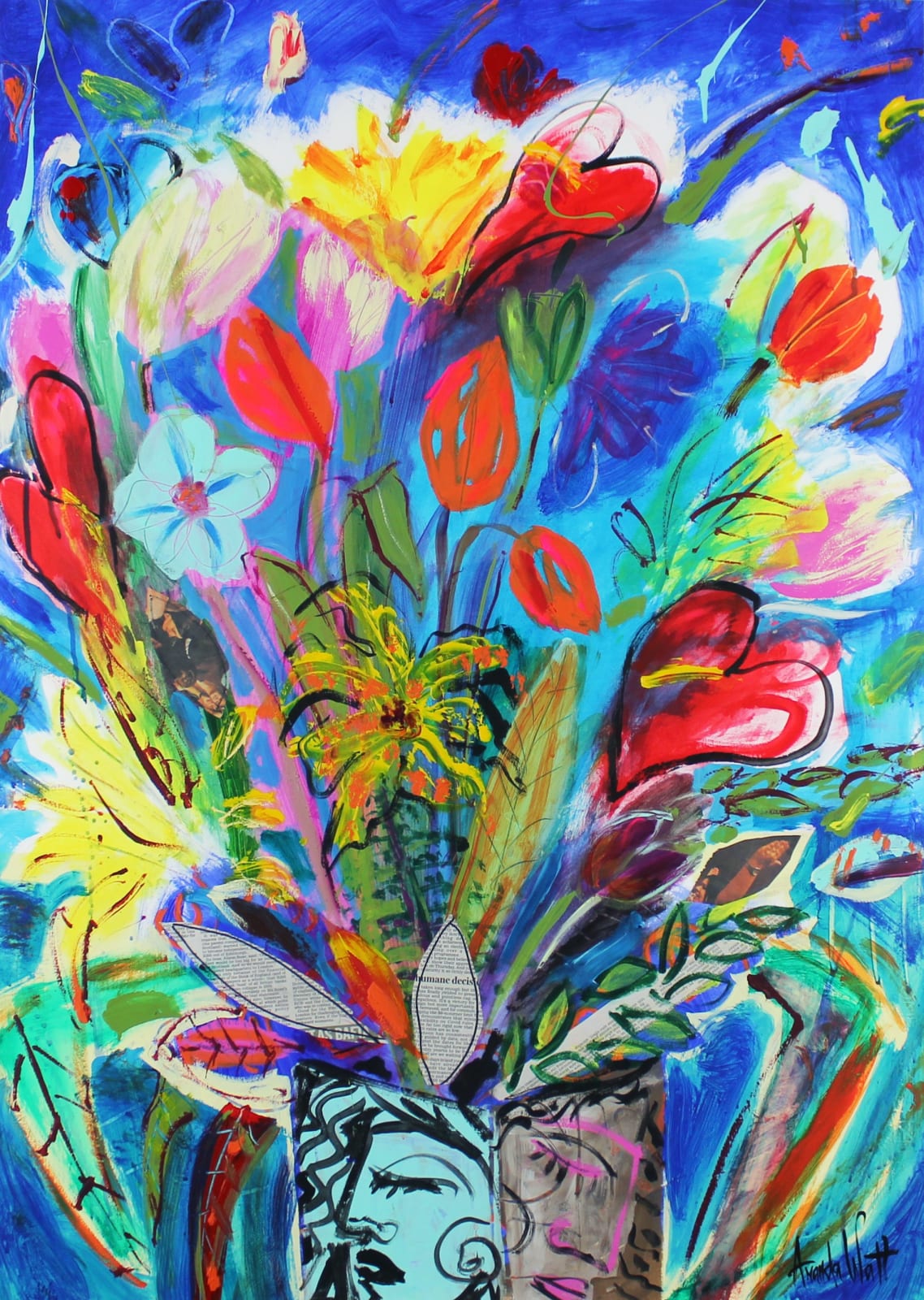 Amanda Watt, Dance me to the end of love, 2023