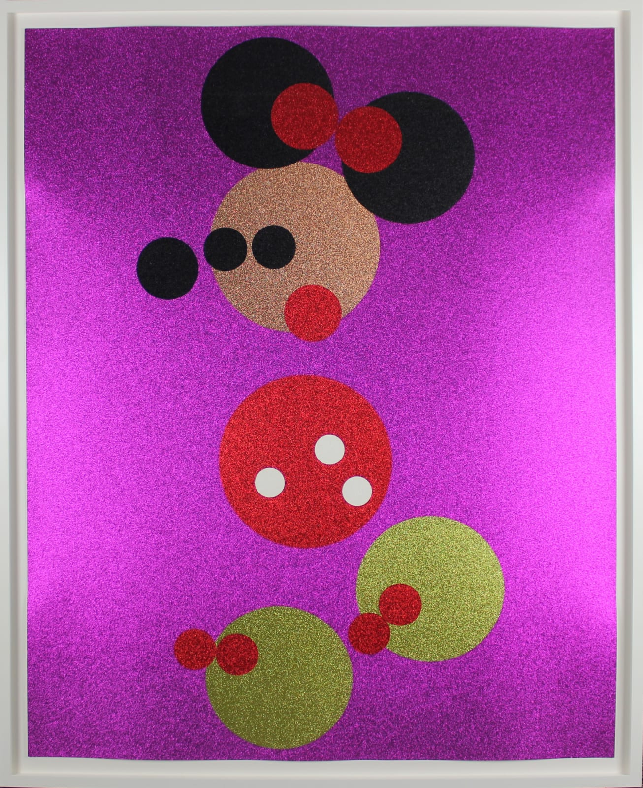 Damien Hirst, Minnie - Glitter (Large), 2016