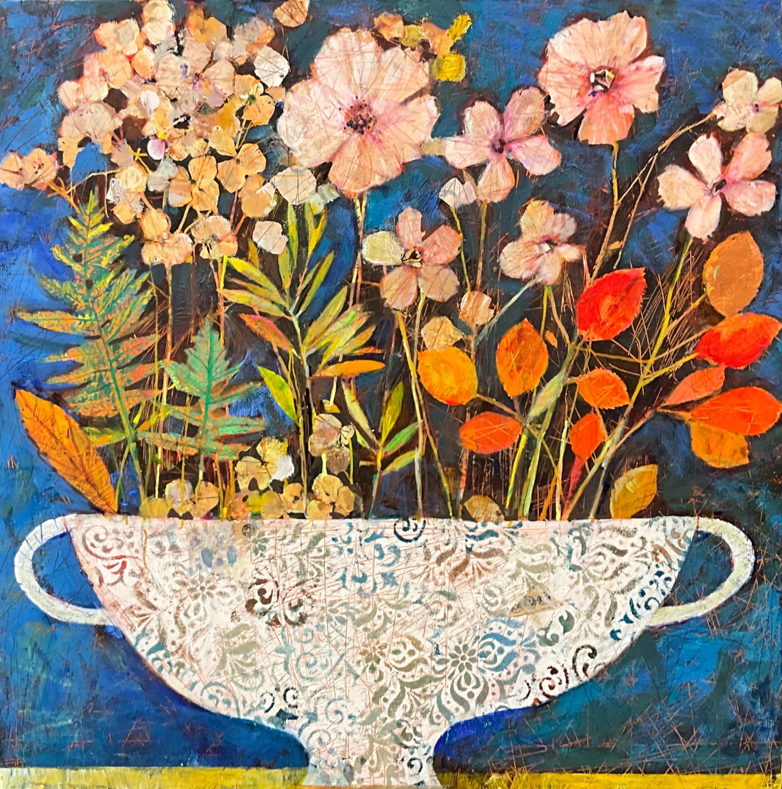 Sally Anne Fitter, Sundays Fading Flowers, 2024