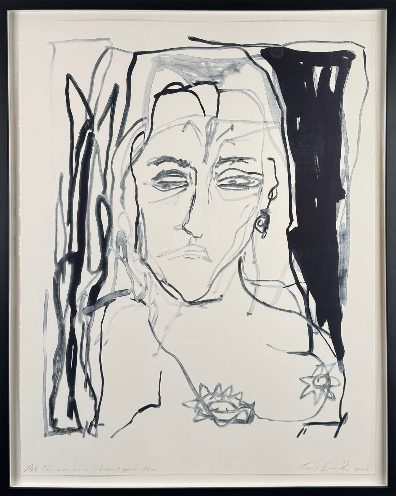 Tracey Emin, And This was me A Thousand Years Ago, 2022