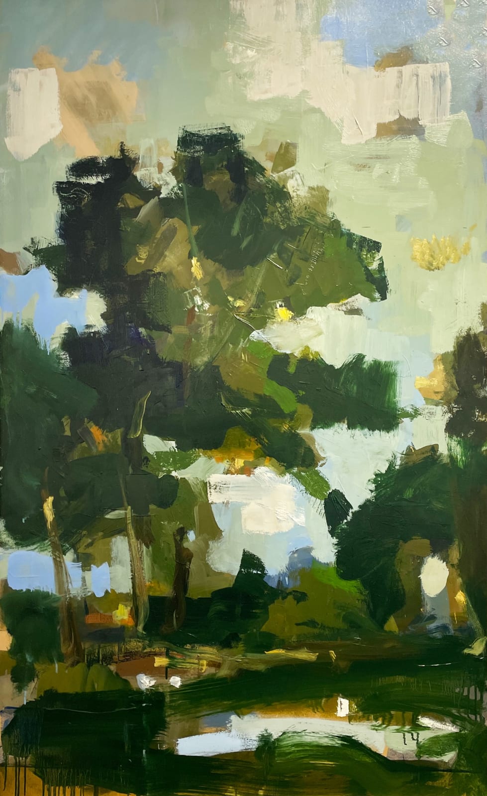 Martin Mooney, Pastoral View (Diptych)