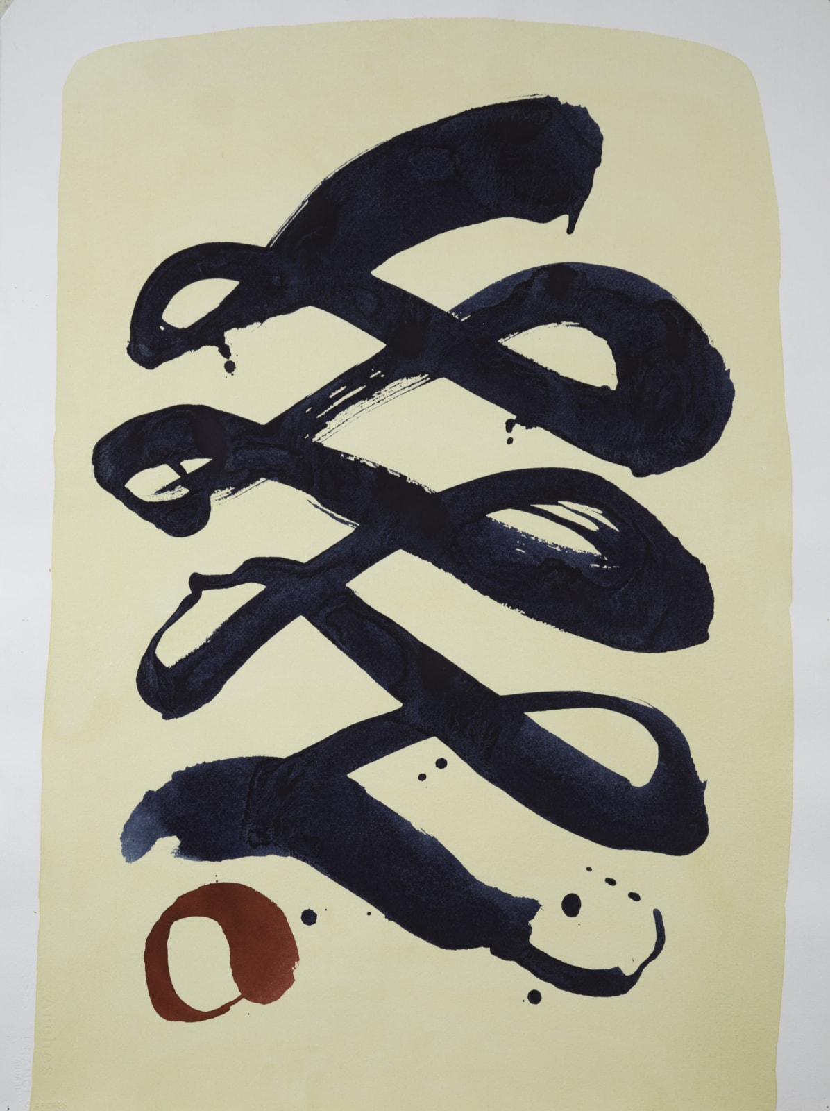 Peter Monaghan, Calligraphy Brush II, 2001