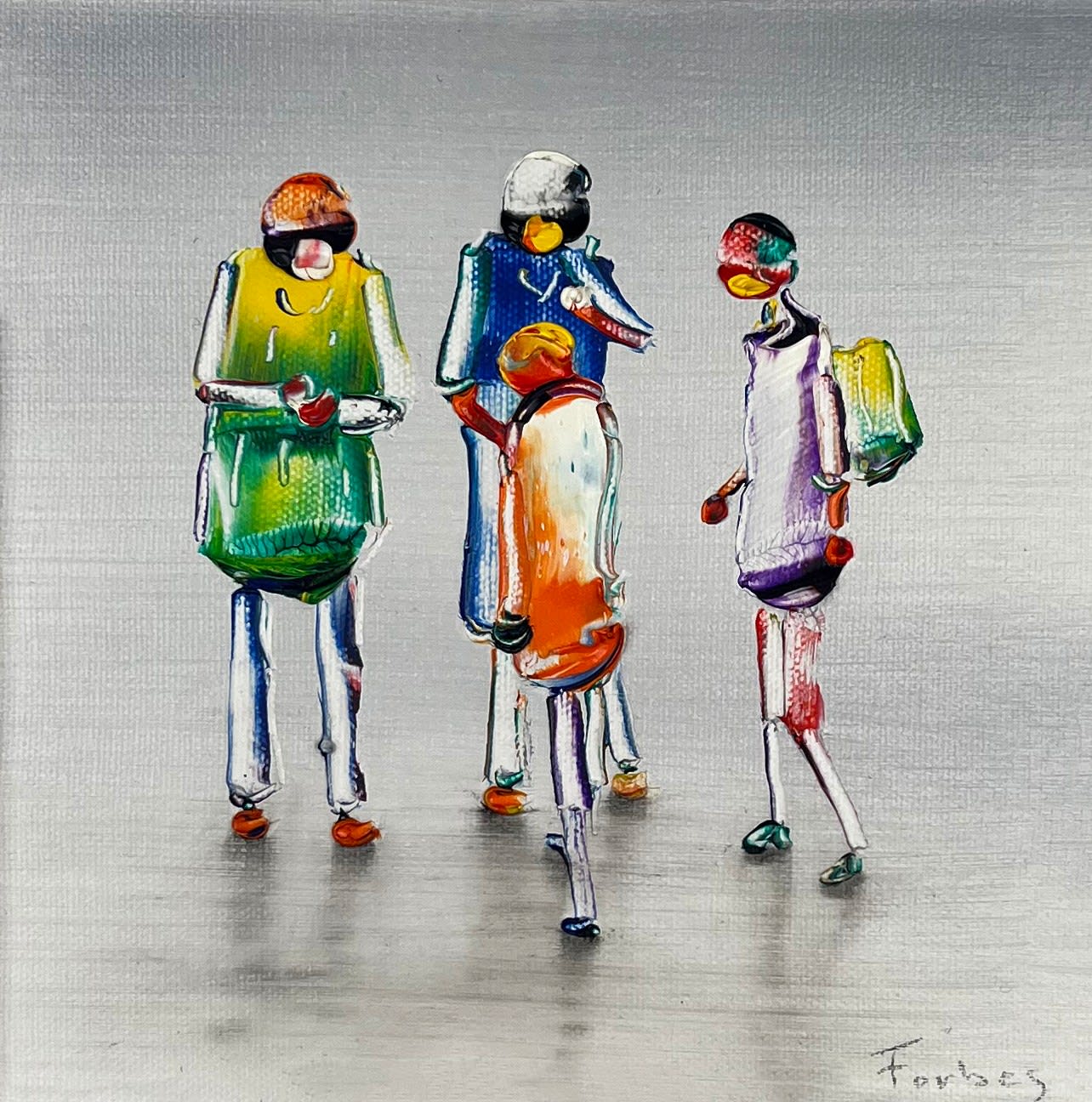 Stephen Forbes, Chatter Study IV, 2024