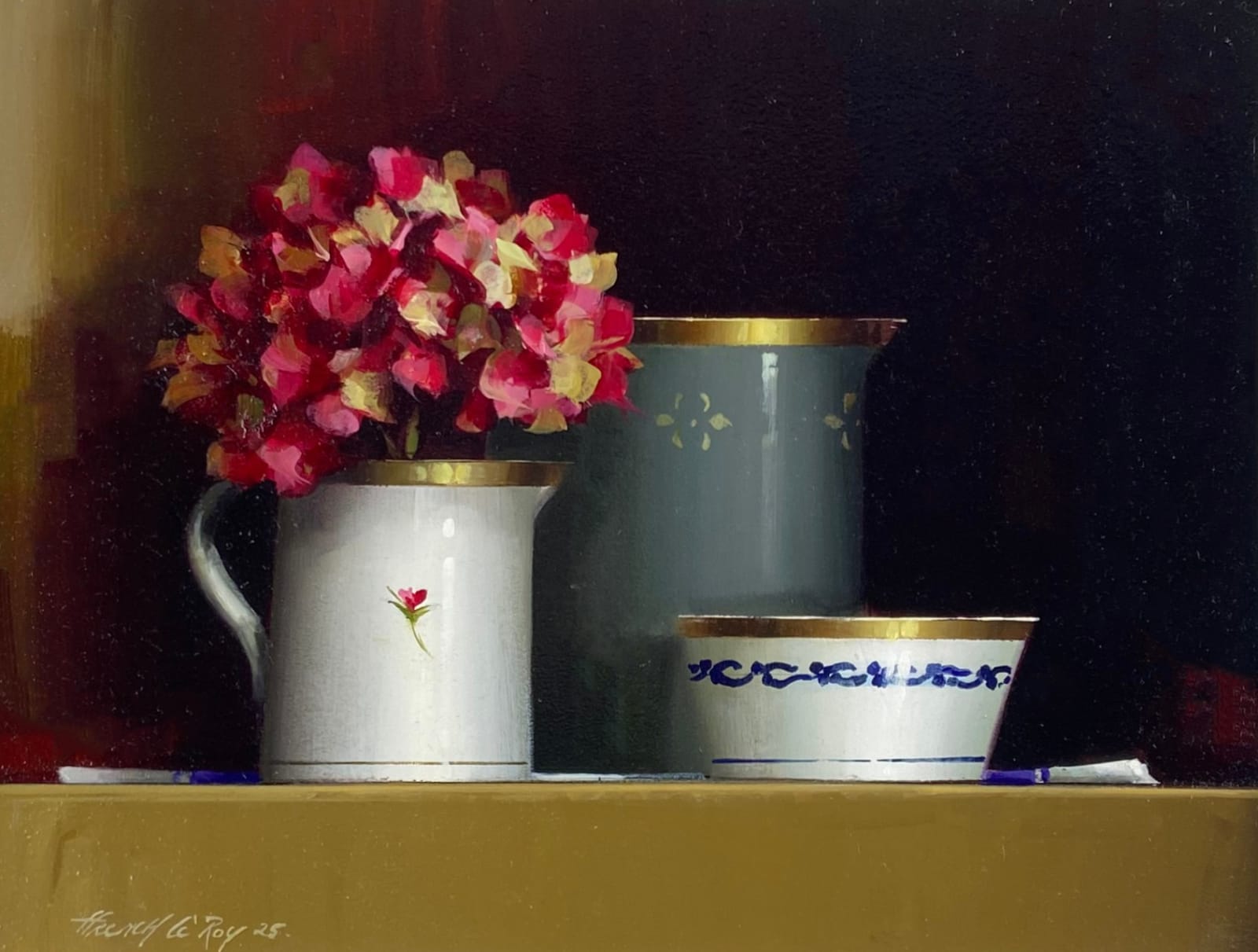 David French Le-Roy, Autumn Red and Green