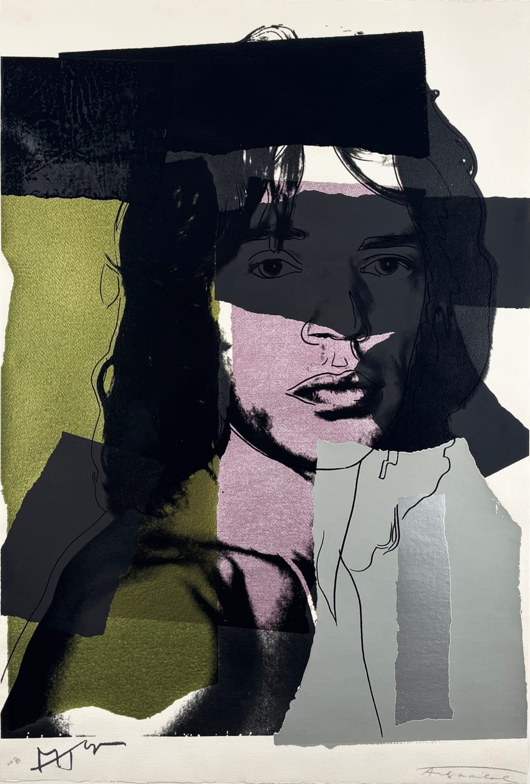 Andy Warhol, Mick Jagger F&S II.145