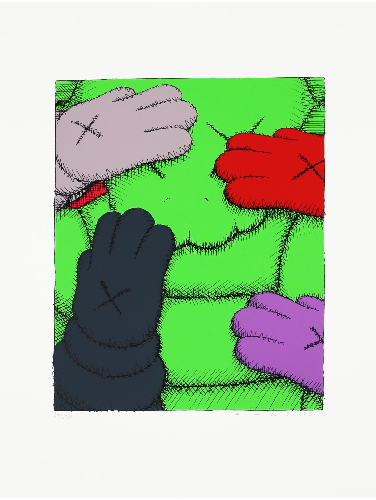 KAWS, Urge, 2020