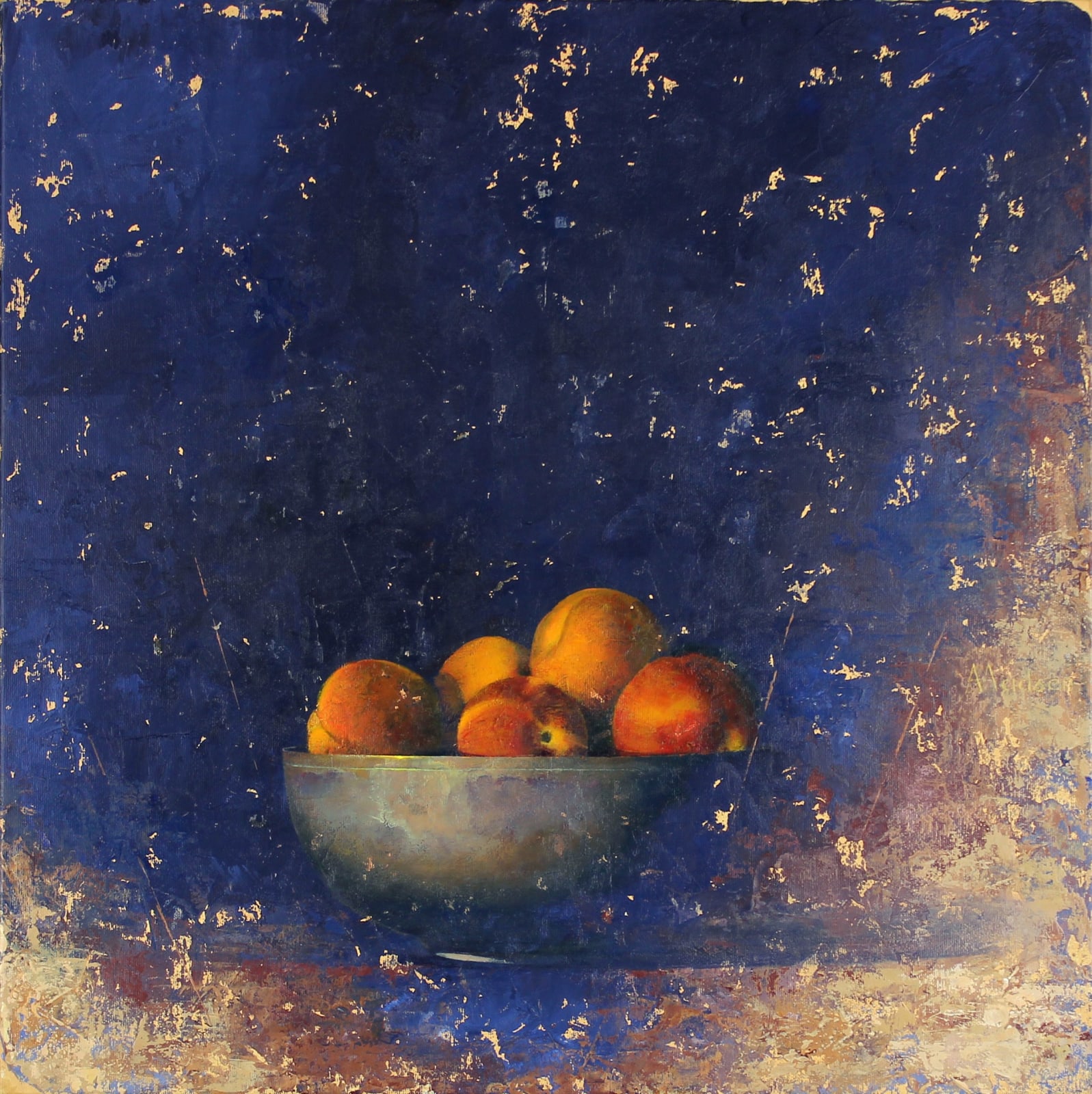 Allan Madsen, Still Life with Peaches