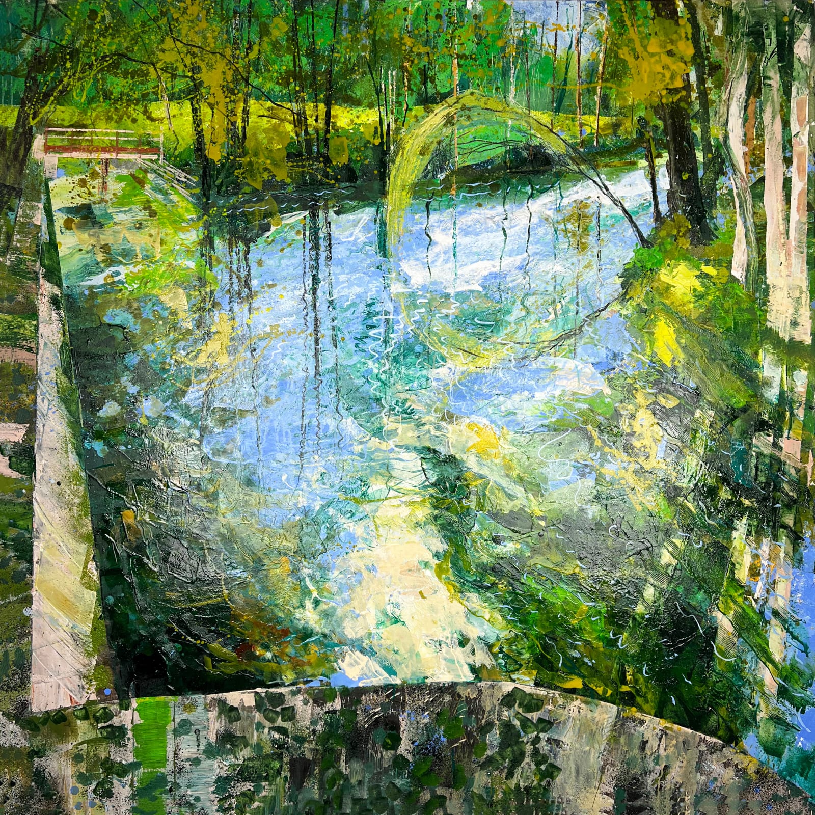 Neal Greig RUA, Moat at river Butonne