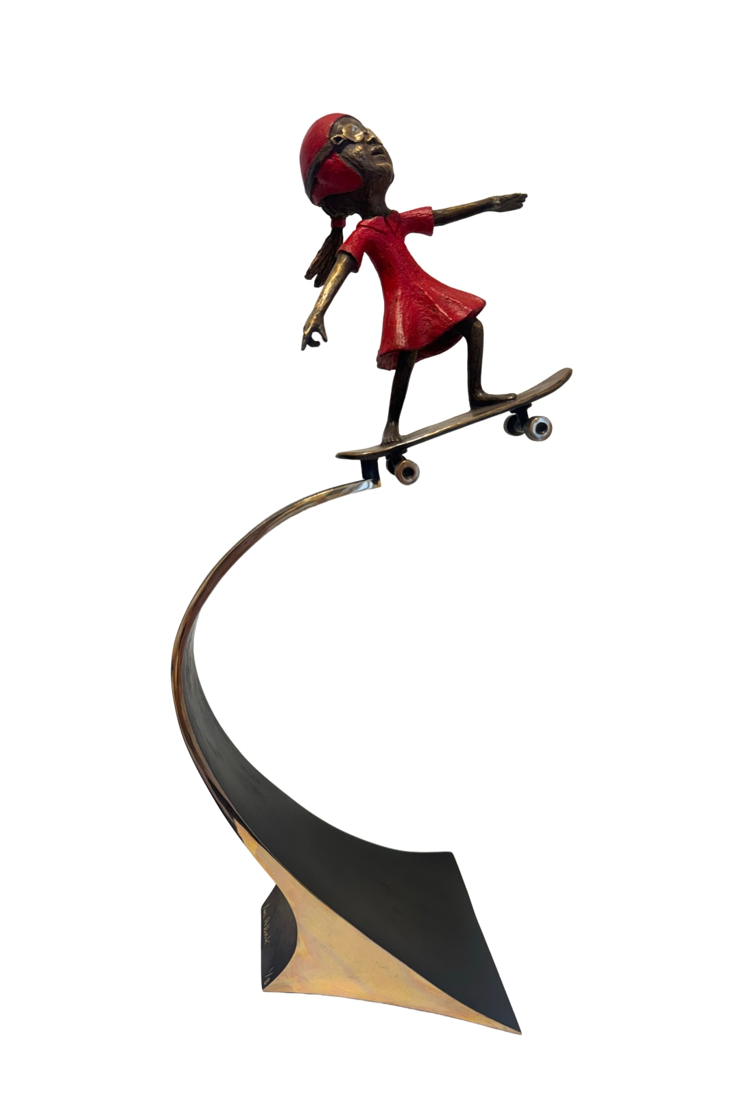 Ian Pollock, 31st Street, Skateboard Girl, San Diego