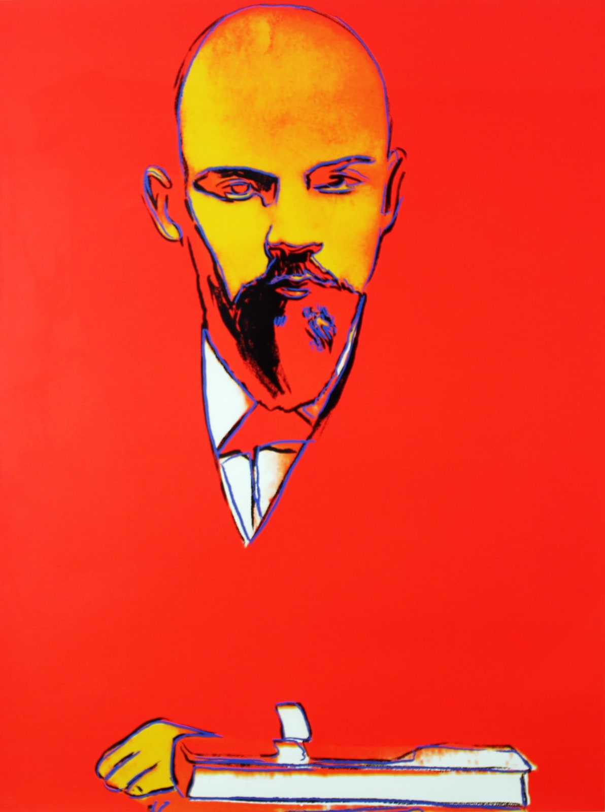 Andy Warhol, Red Lenin (FS II.403), 1987