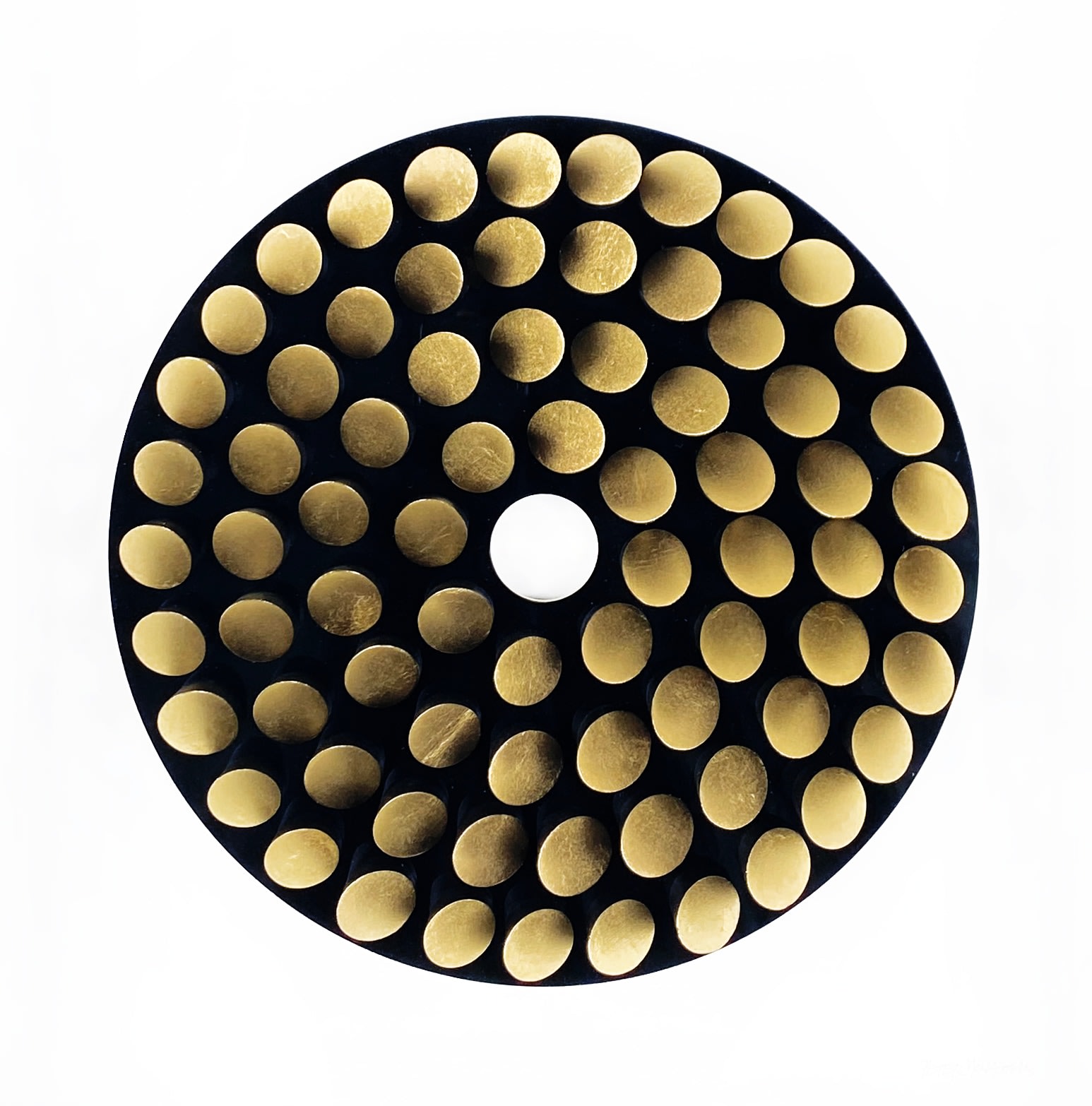 Peter Monaghan, Black and Gold Floating Disc