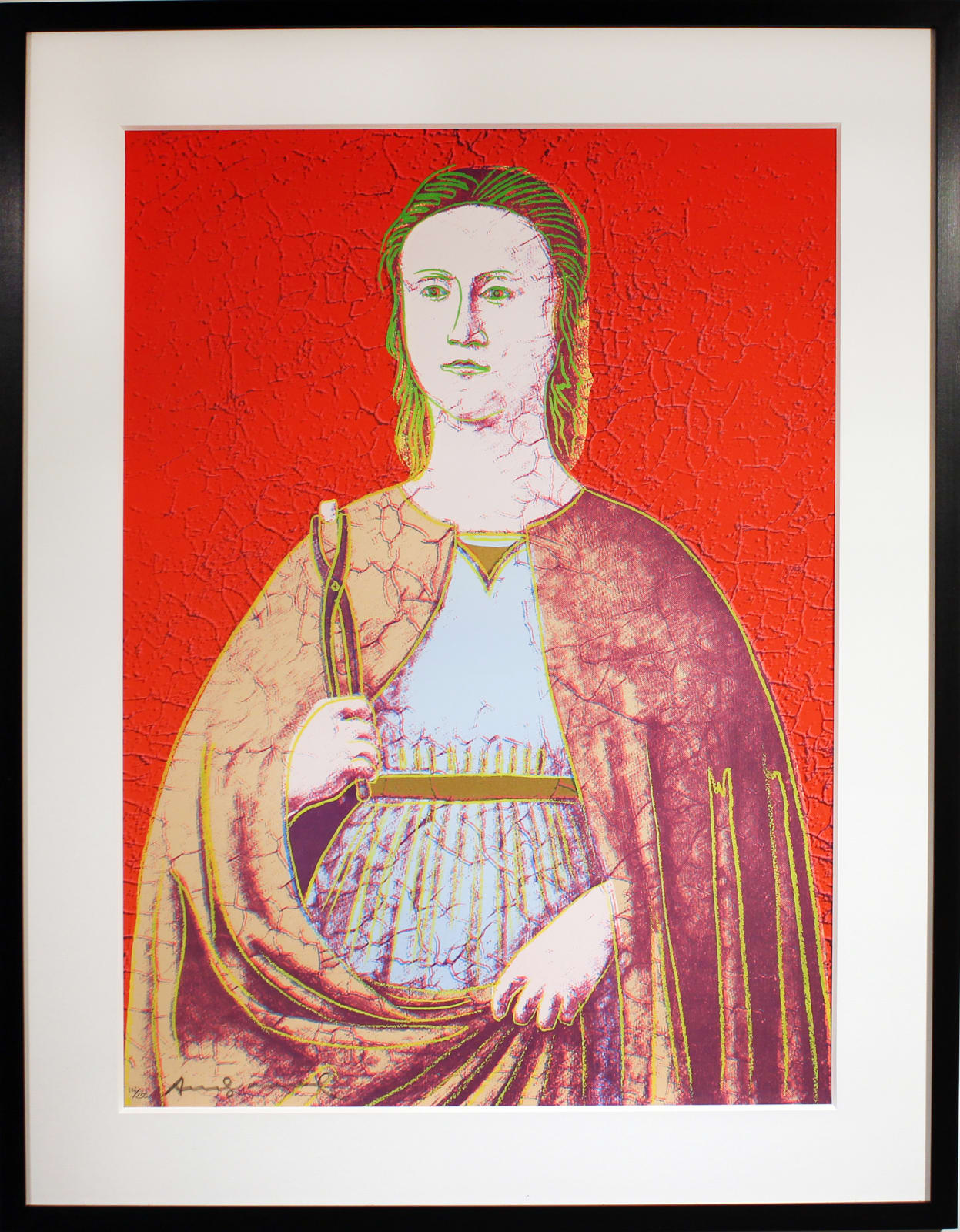 Andy Warhol, Saint Apollonia (FS II.330), 1984