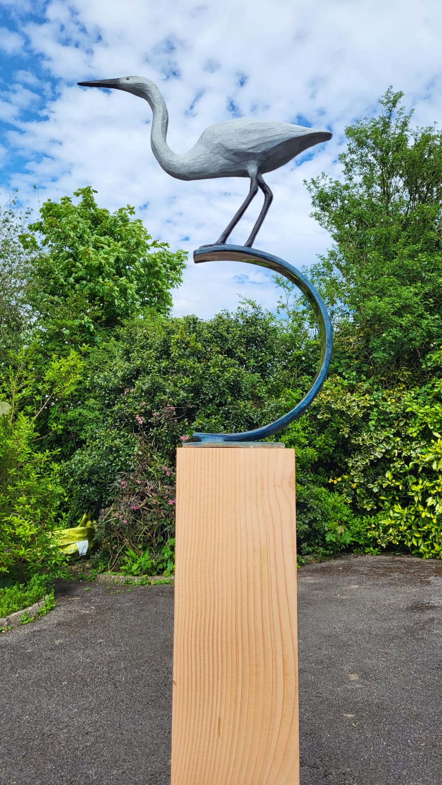 Fiona Smith, White Heron II