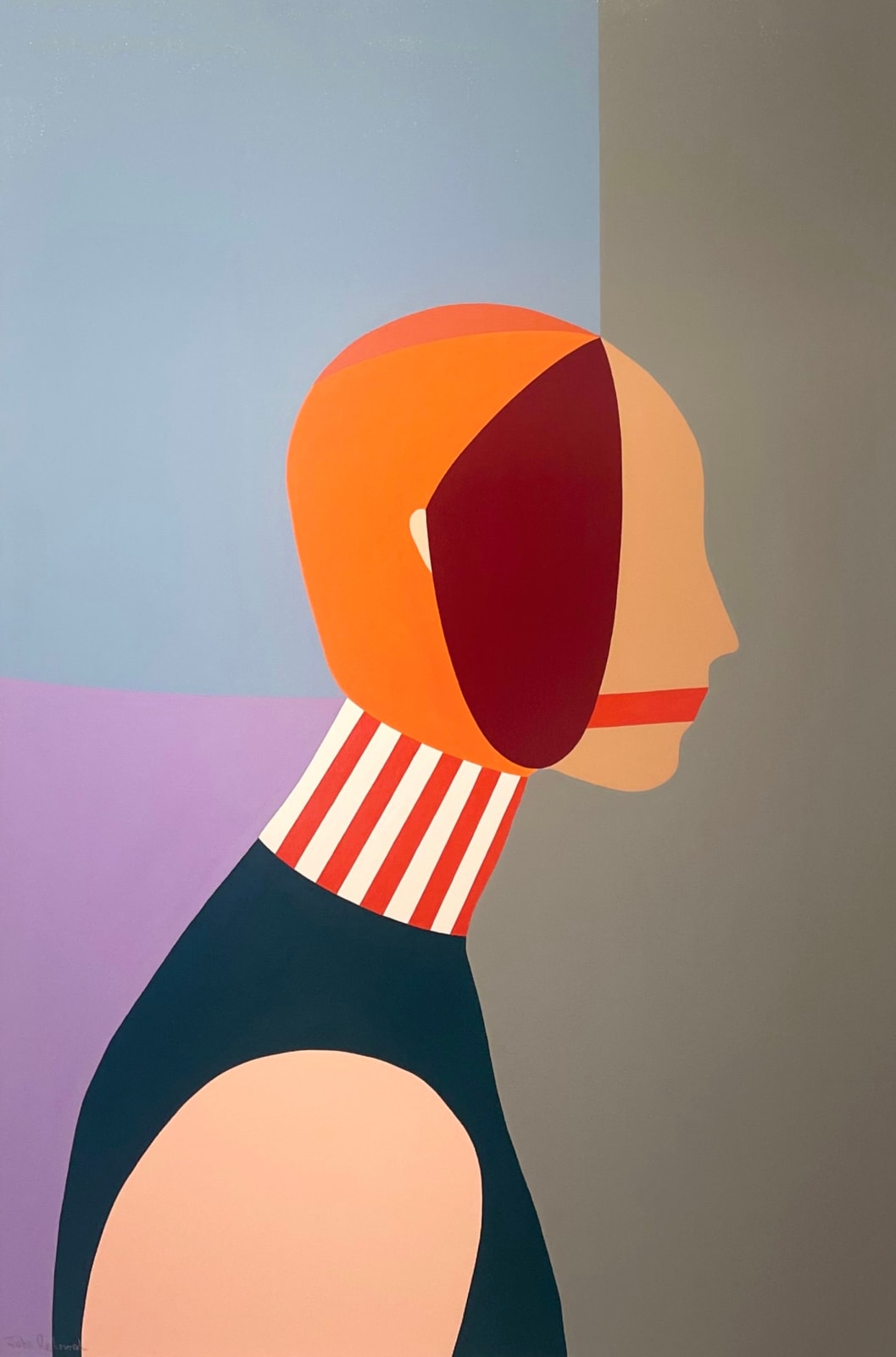 John Redmond, Face to Face I, 2025