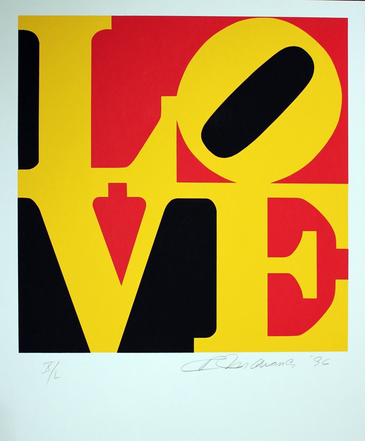 Robert Indiana, Book of Love, 1996