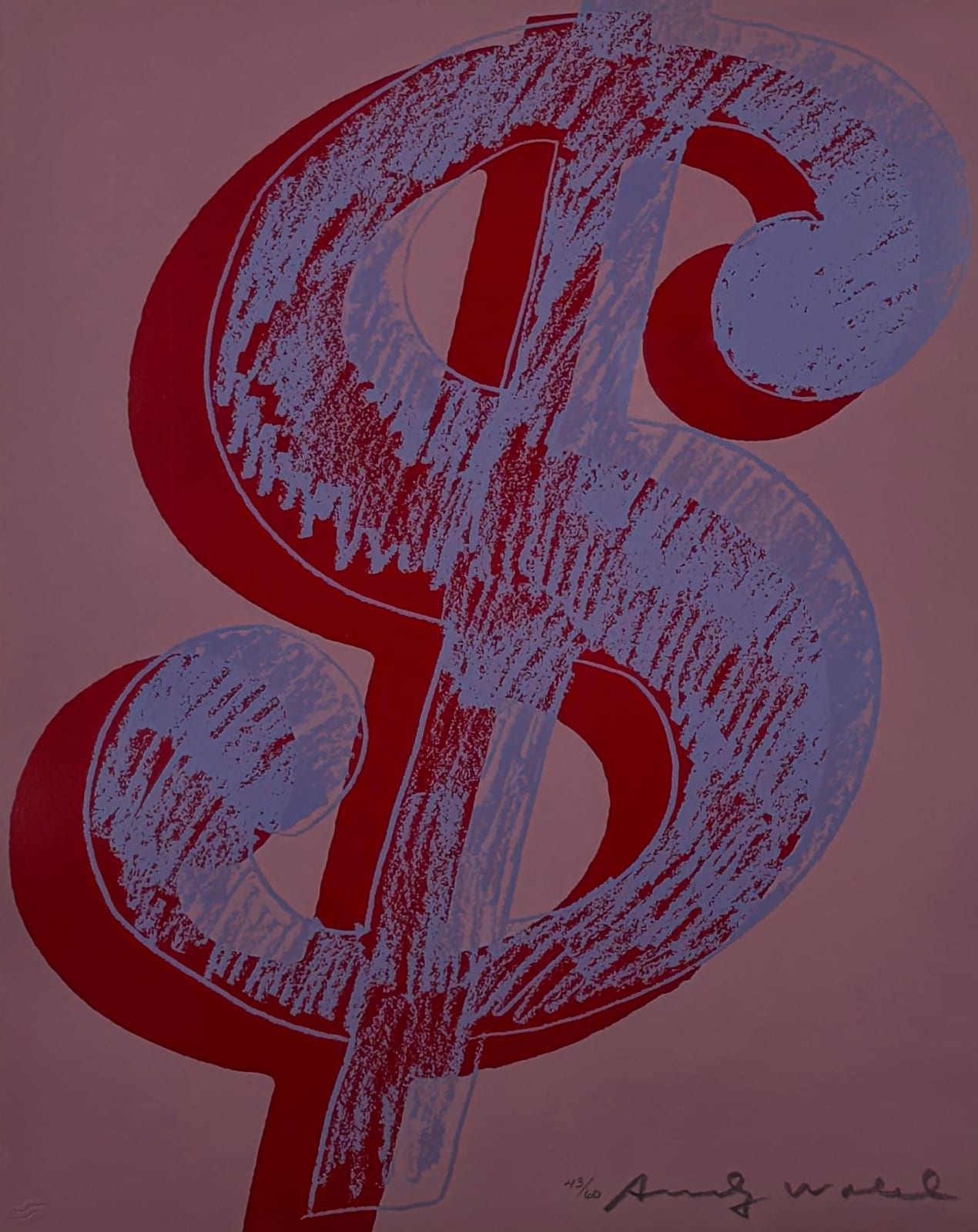 Andy Warhol, Dollar Sign, 1982