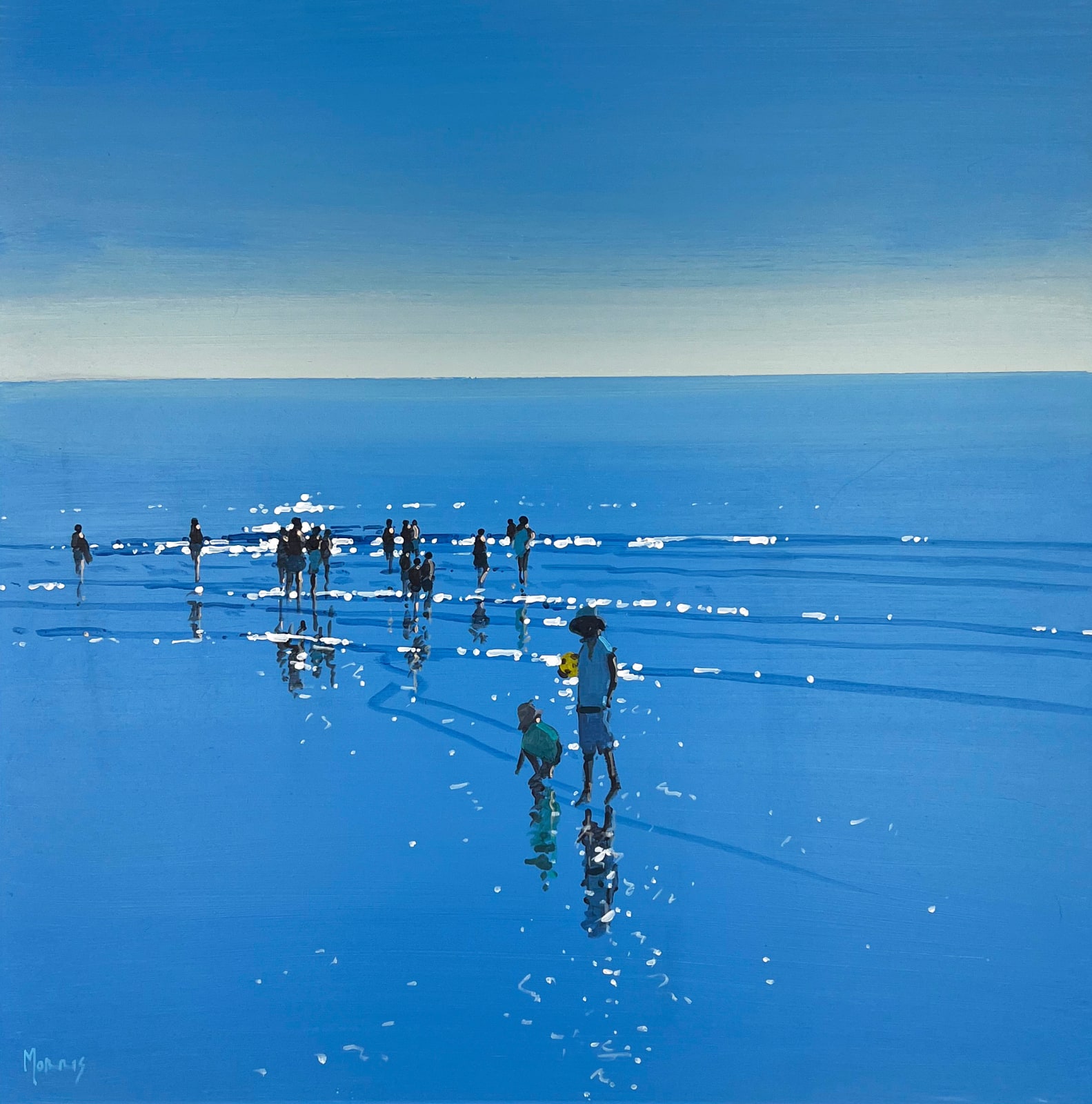 John Morris, First Day at the Beach