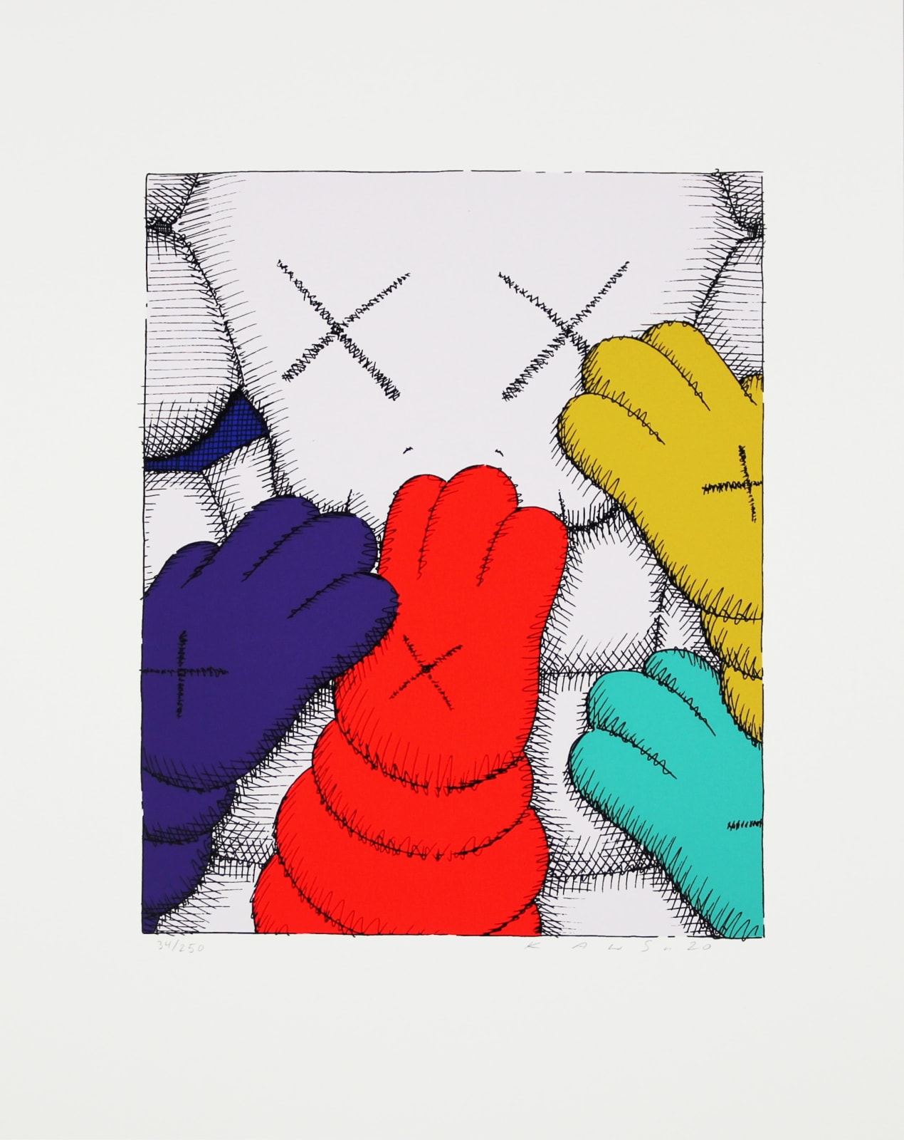 KAWS, Urge, 2020